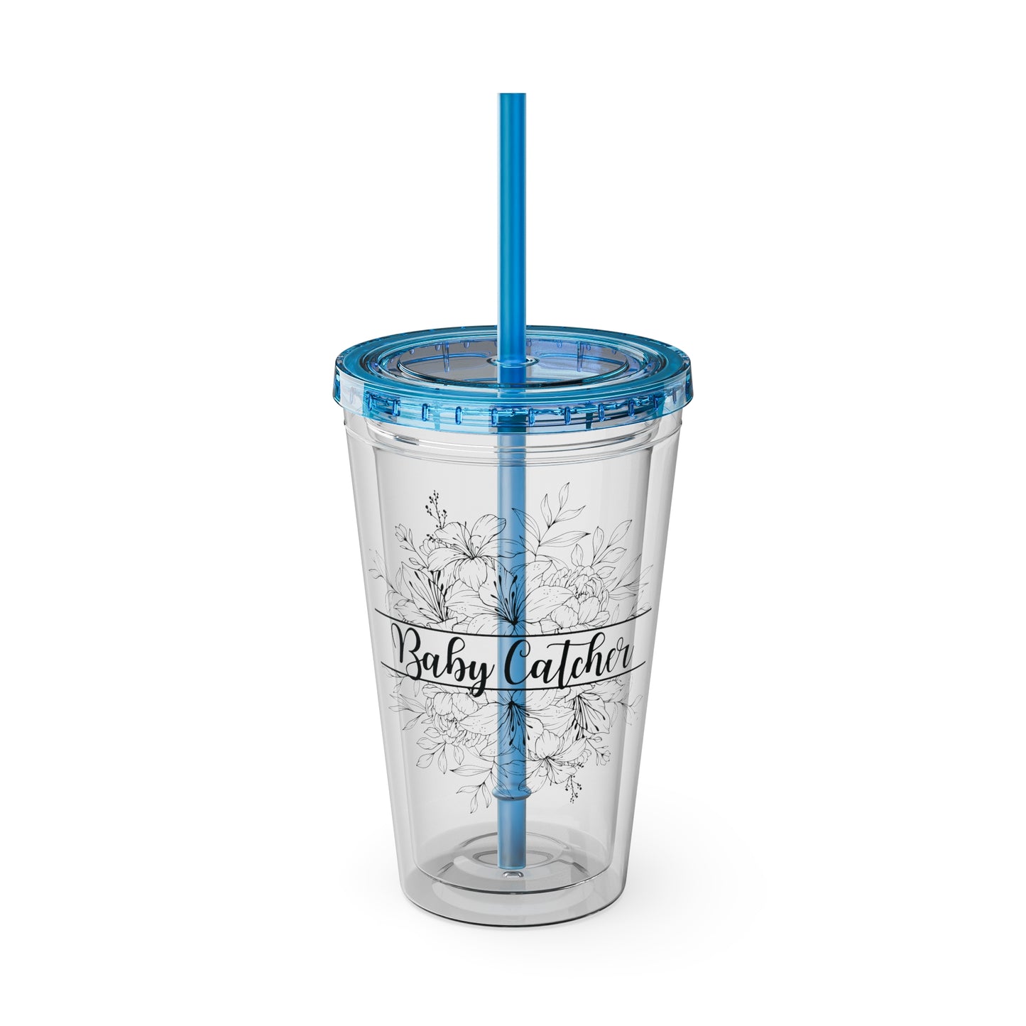 Sunsplash Tumbler with Straw, 16oz