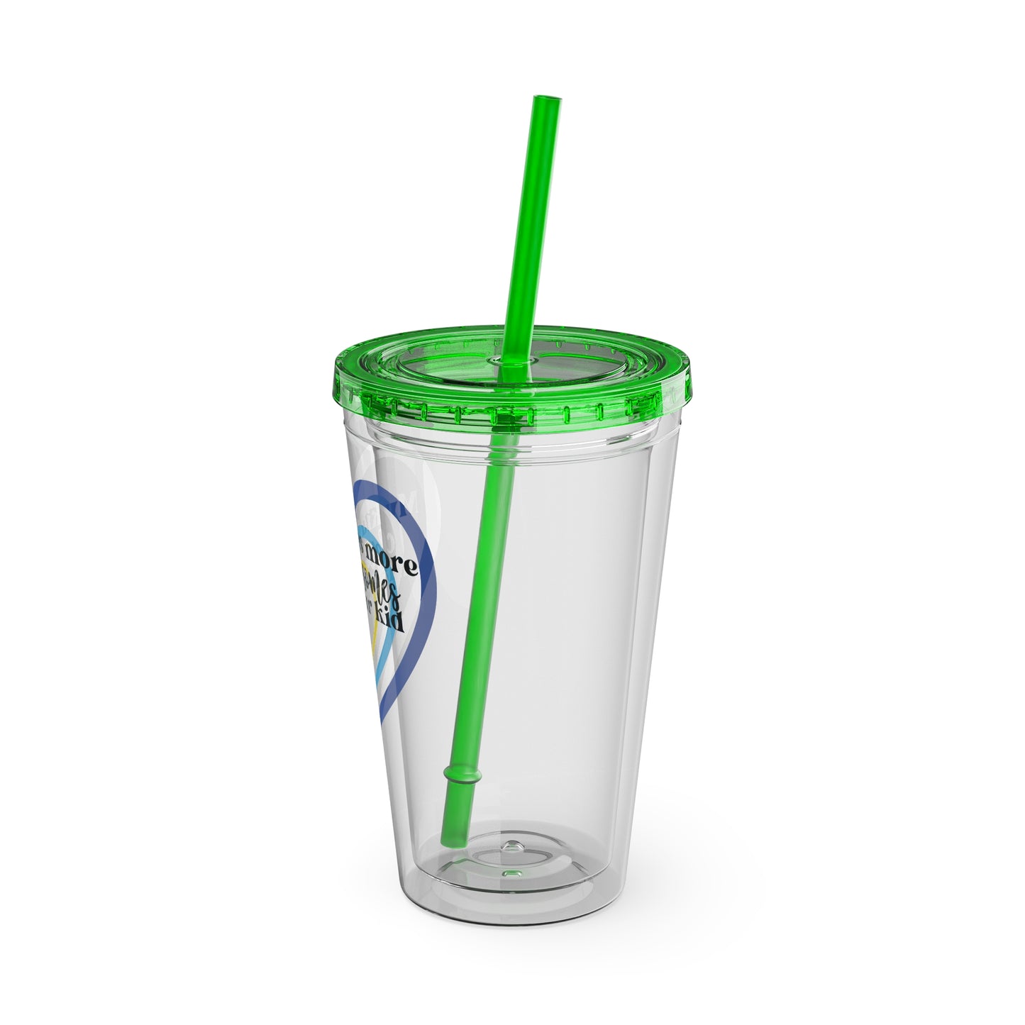 Sunsplash Tumbler with Straw, 16oz