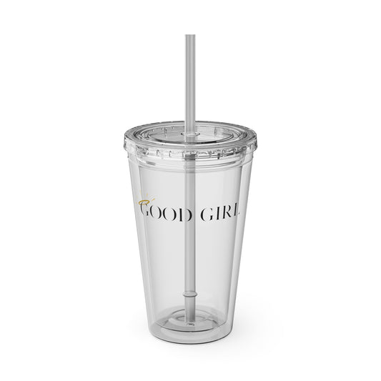 Sunsplash Tumbler with Straw, 16oz