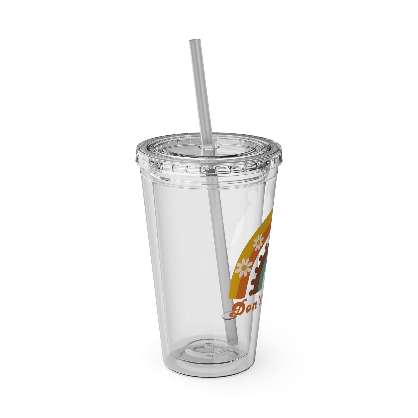 Sunsplash Tumbler with Straw, 16oz