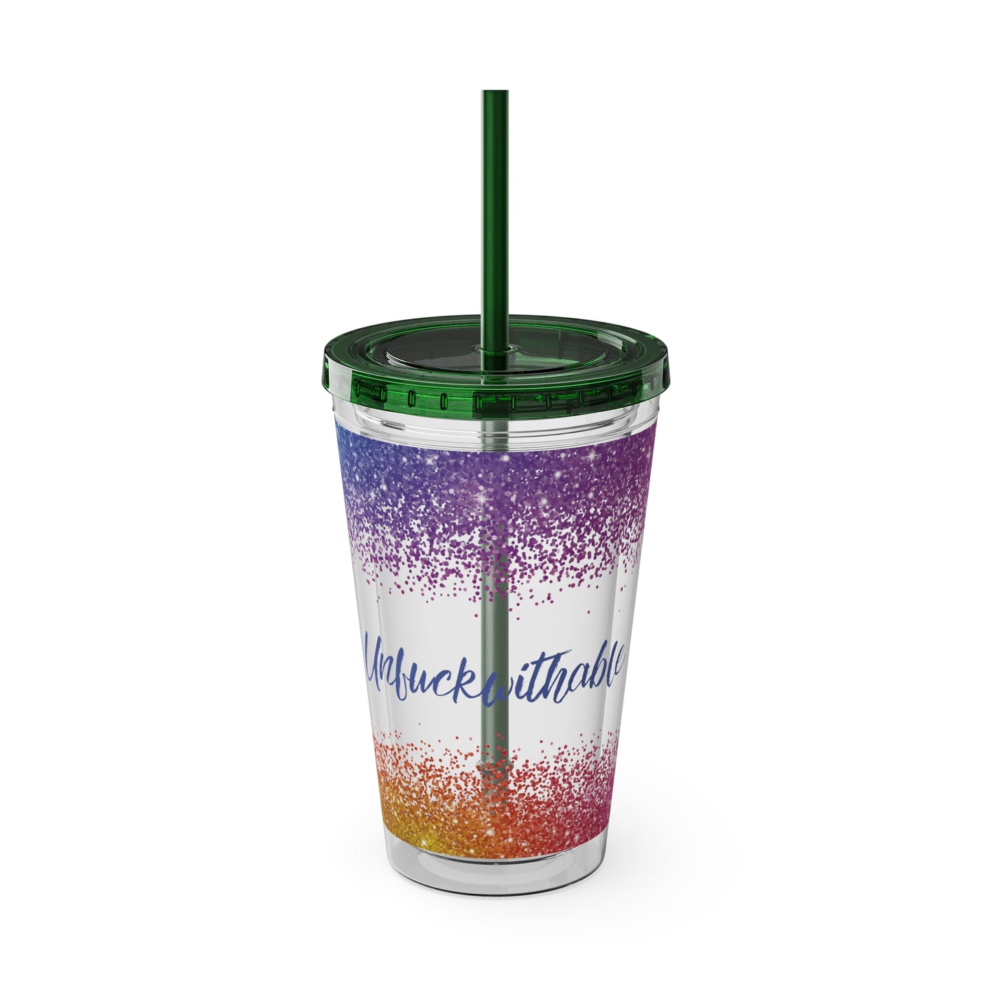 Sunsplash Tumbler with Straw, 16oz