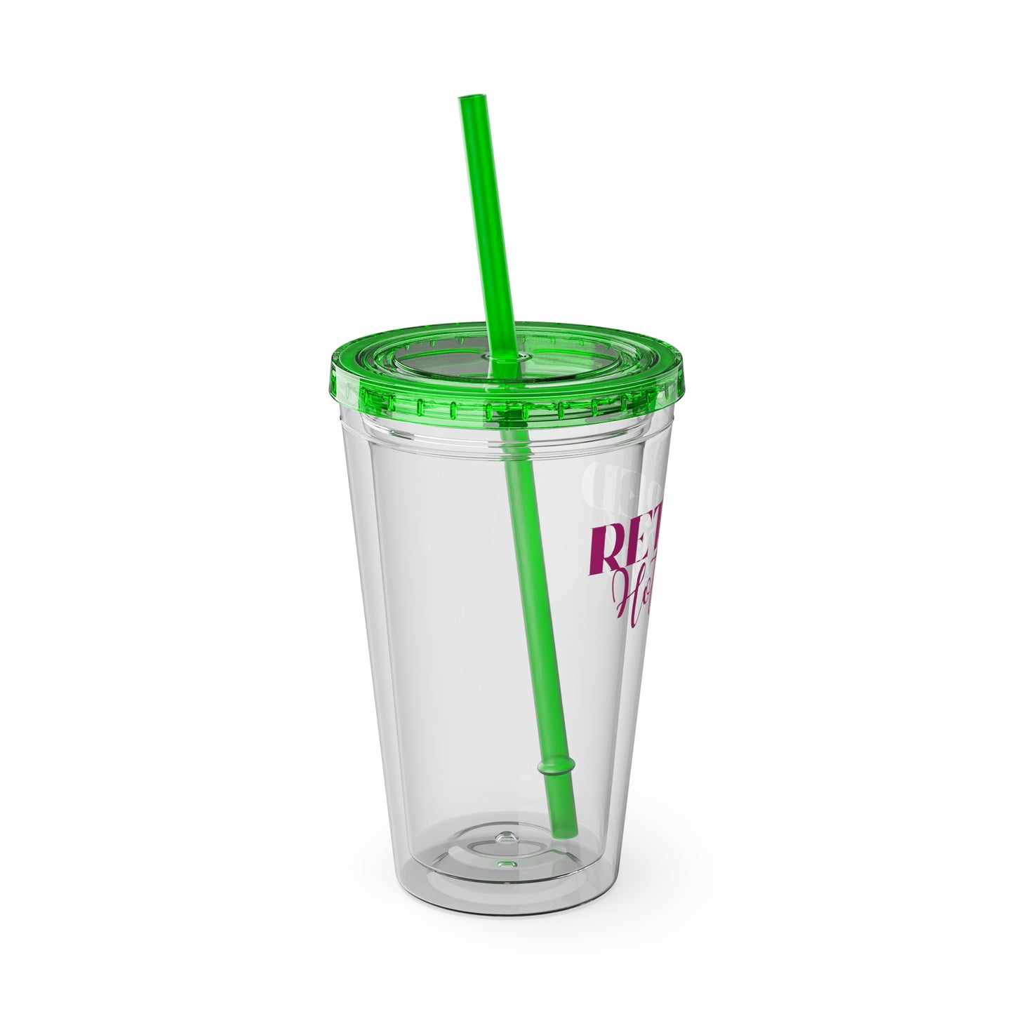 Sunsplash Tumbler with Straw, 16oz