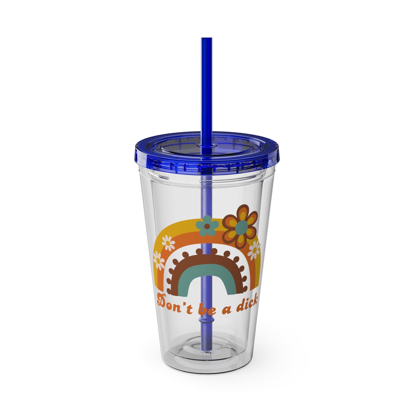 Sunsplash Tumbler with Straw, 16oz