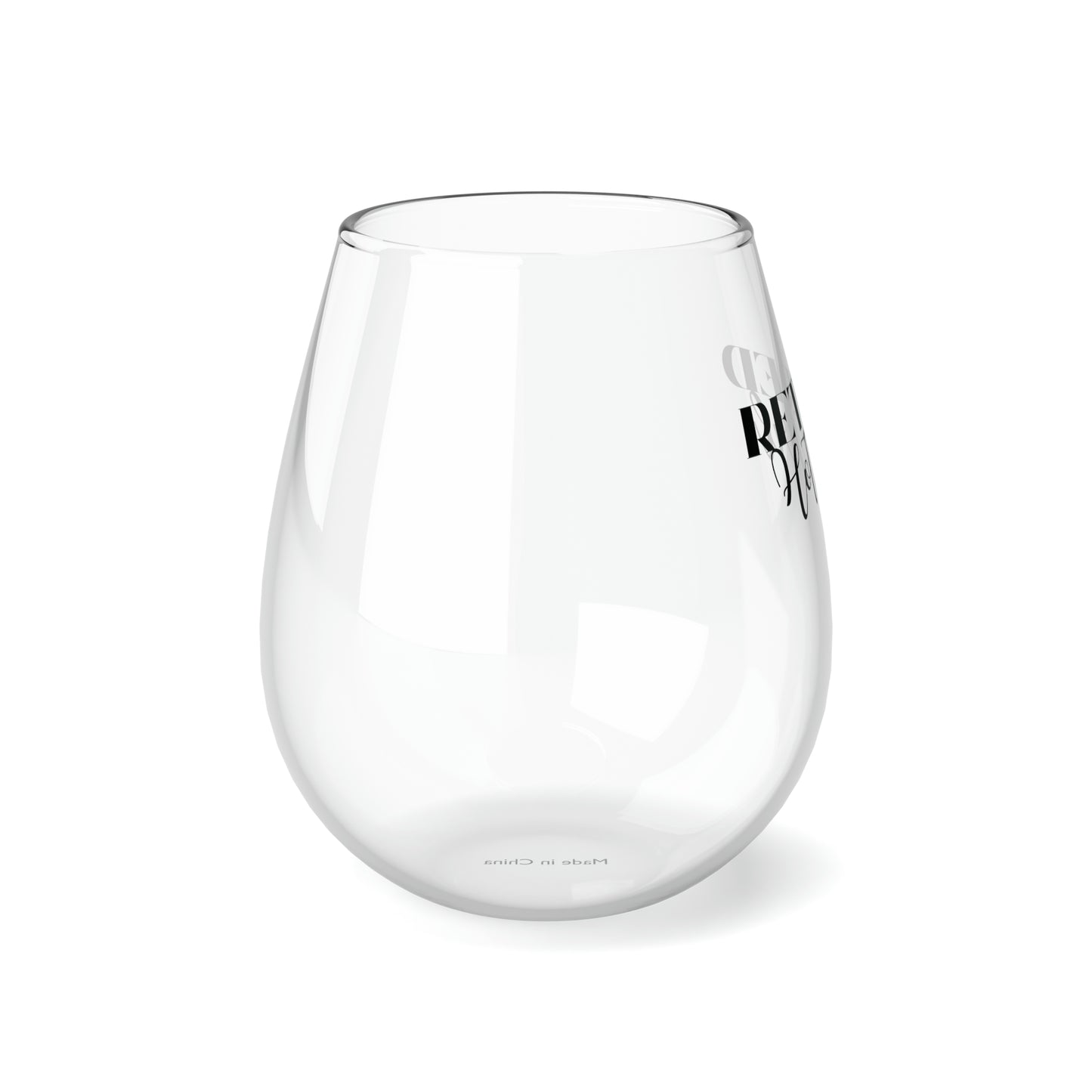 Stemless Wine Glass, 11.75oz