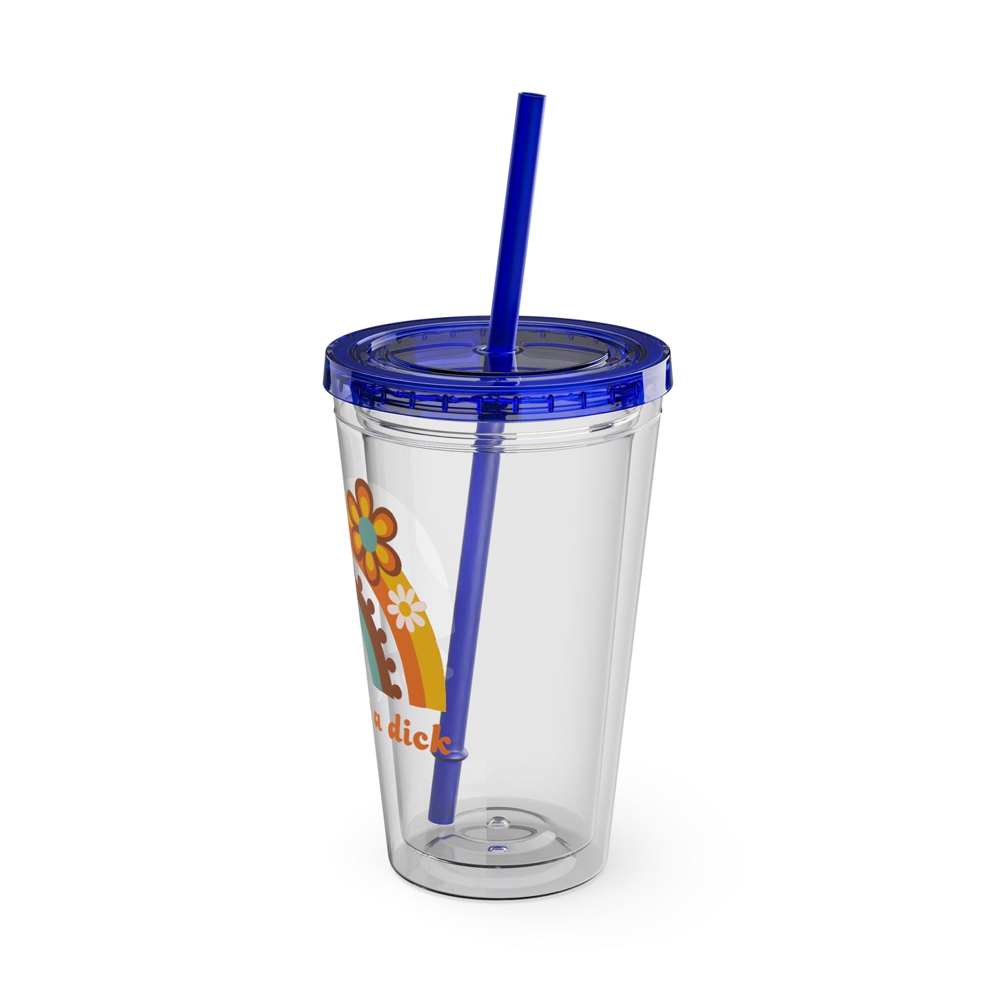 Sunsplash Tumbler with Straw, 16oz