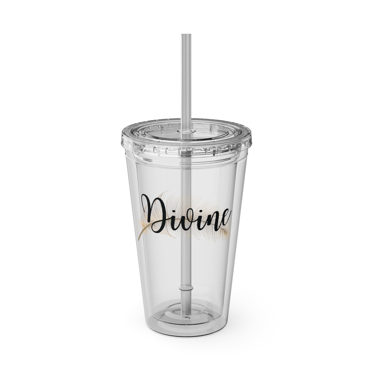 Sunsplash Tumbler with Straw, 16oz