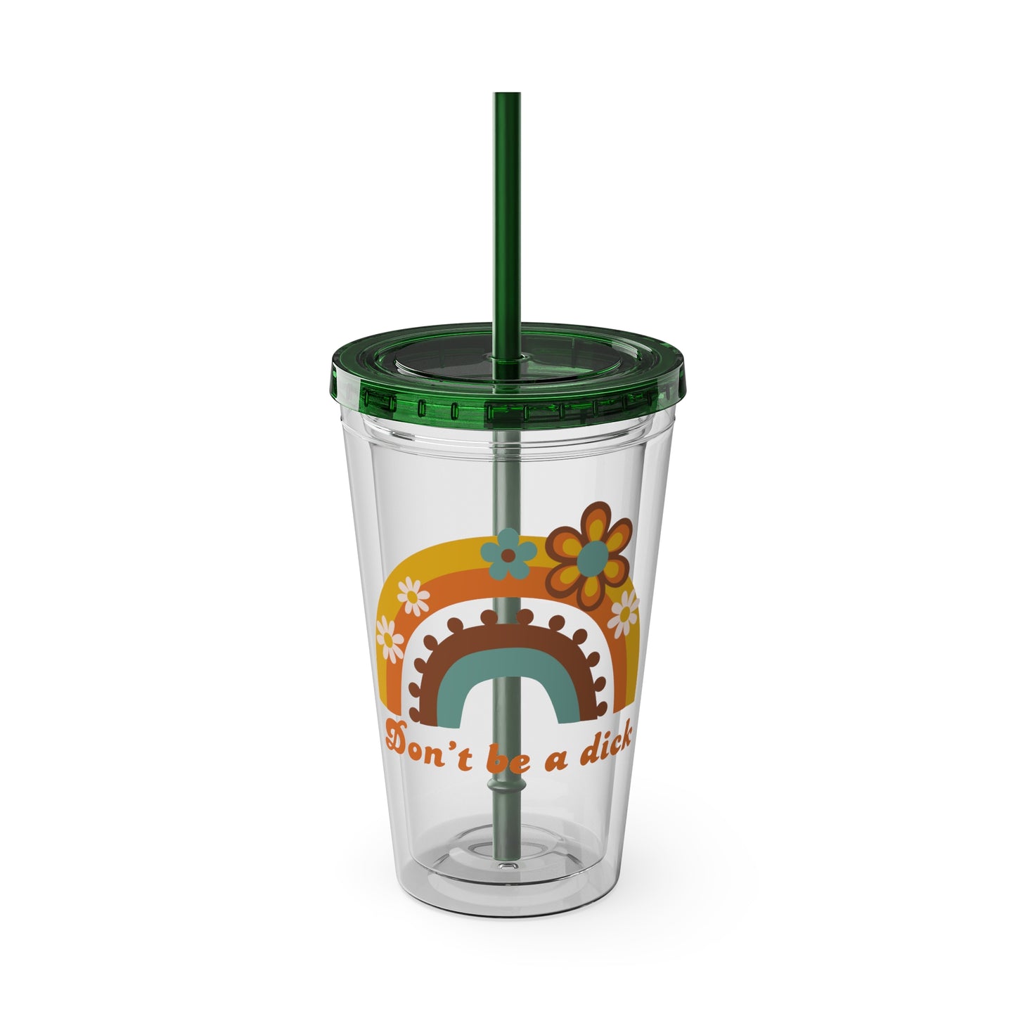 Sunsplash Tumbler with Straw, 16oz