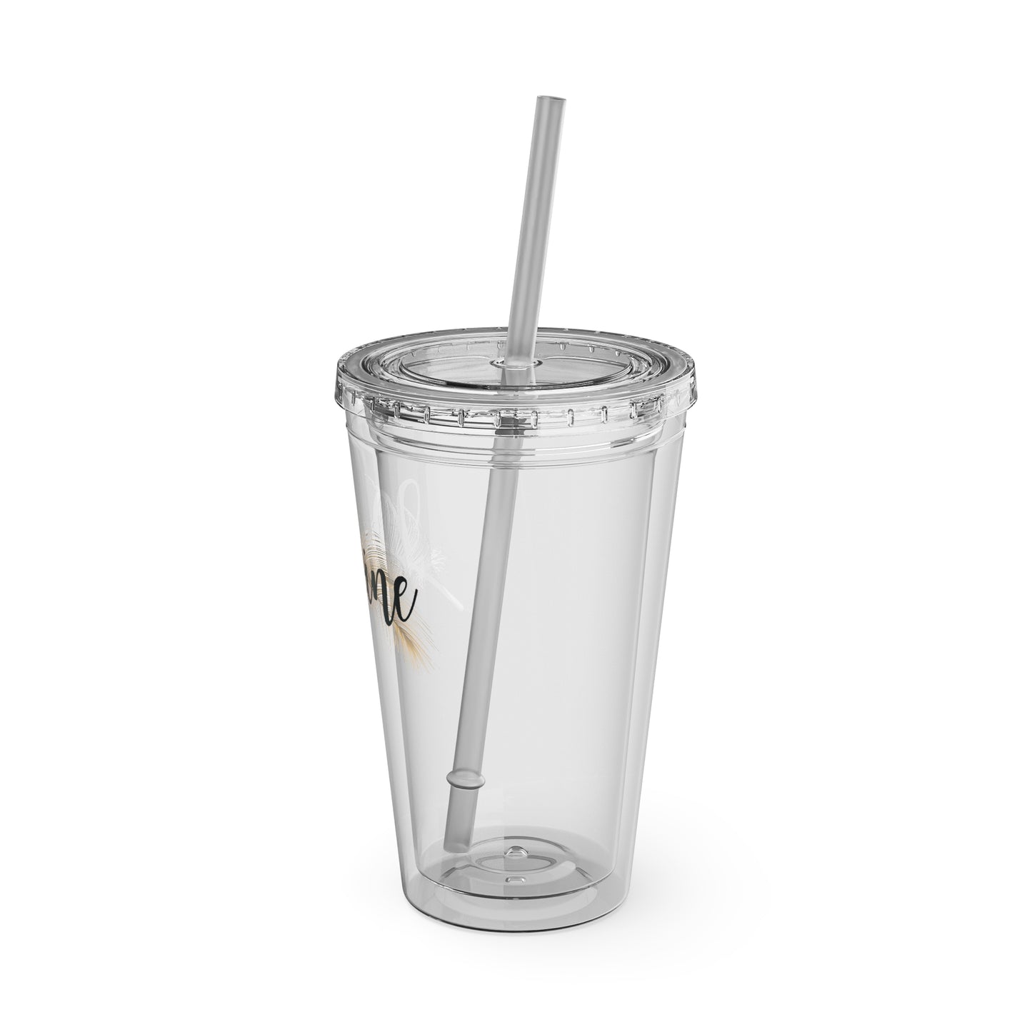 Sunsplash Tumbler with Straw, 16oz