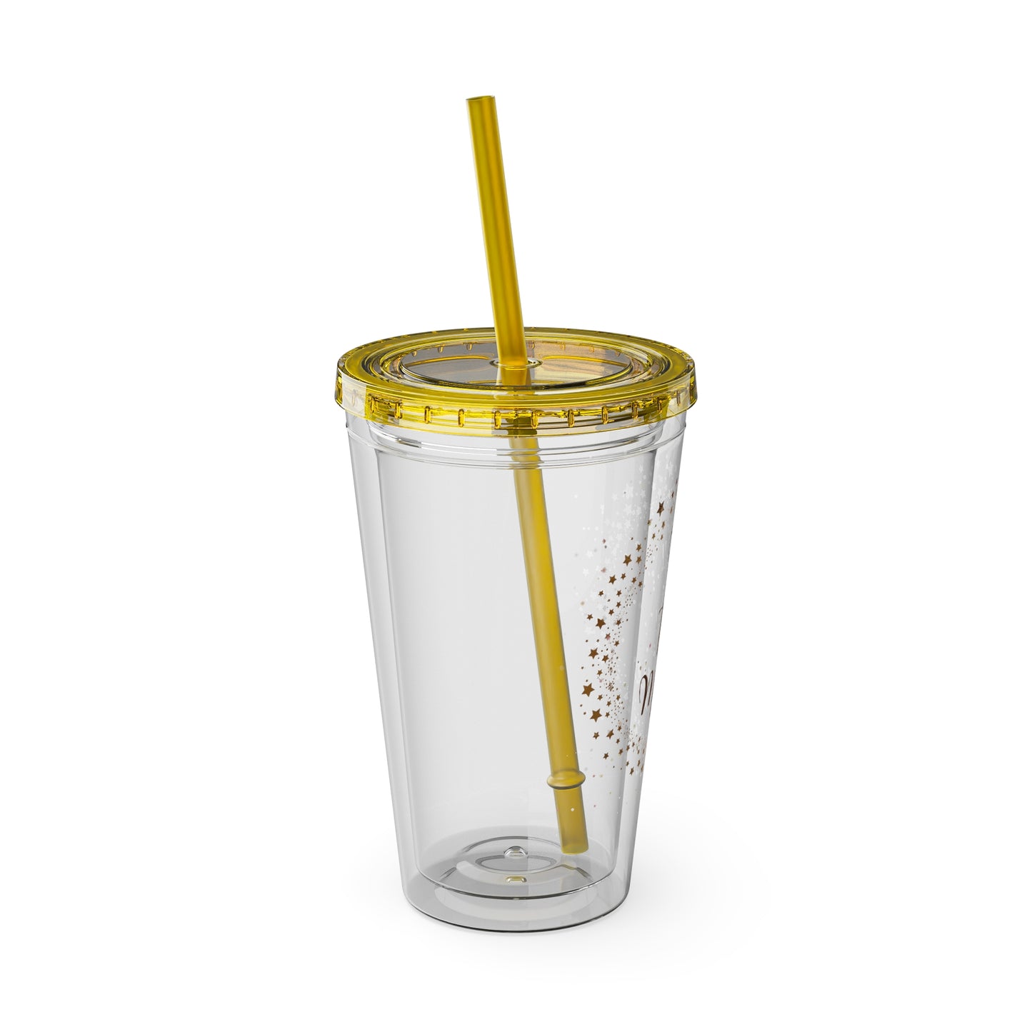 Sunsplash Tumbler with Straw, 16oz