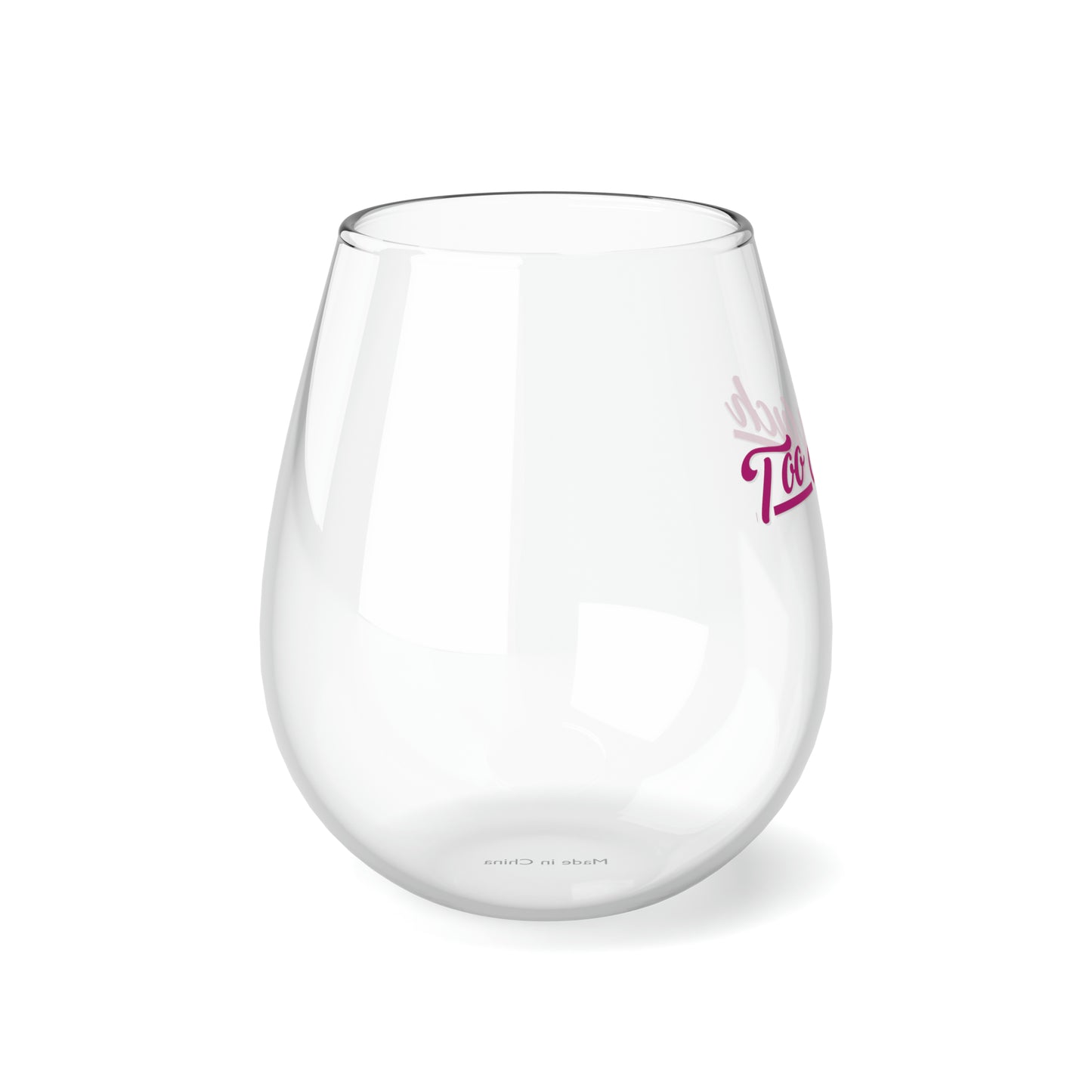 Stemless Wine Glass, 11.75oz