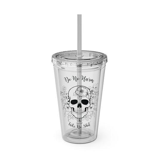 Sunsplash Tumbler with Straw, 16oz