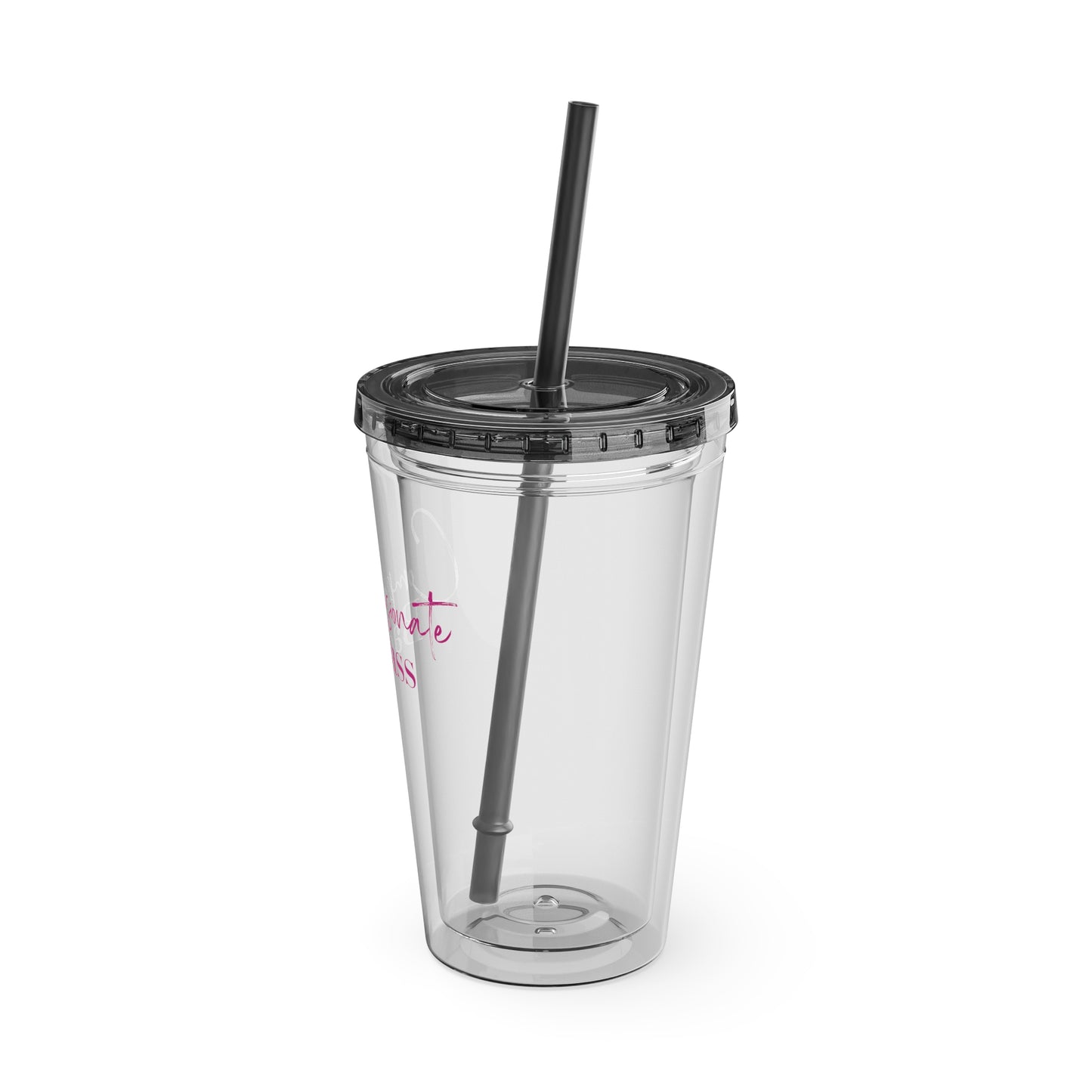 Sunsplash Tumbler with Straw, 16oz