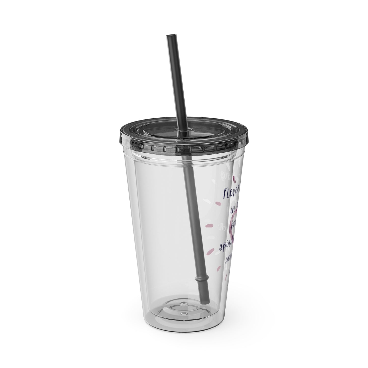 Sunsplash Tumbler with Straw, 16oz