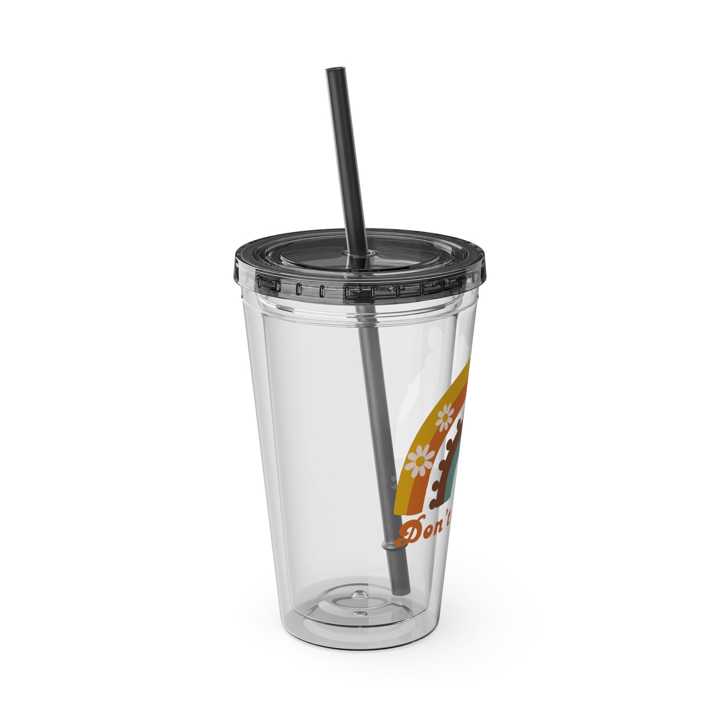 Sunsplash Tumbler with Straw, 16oz