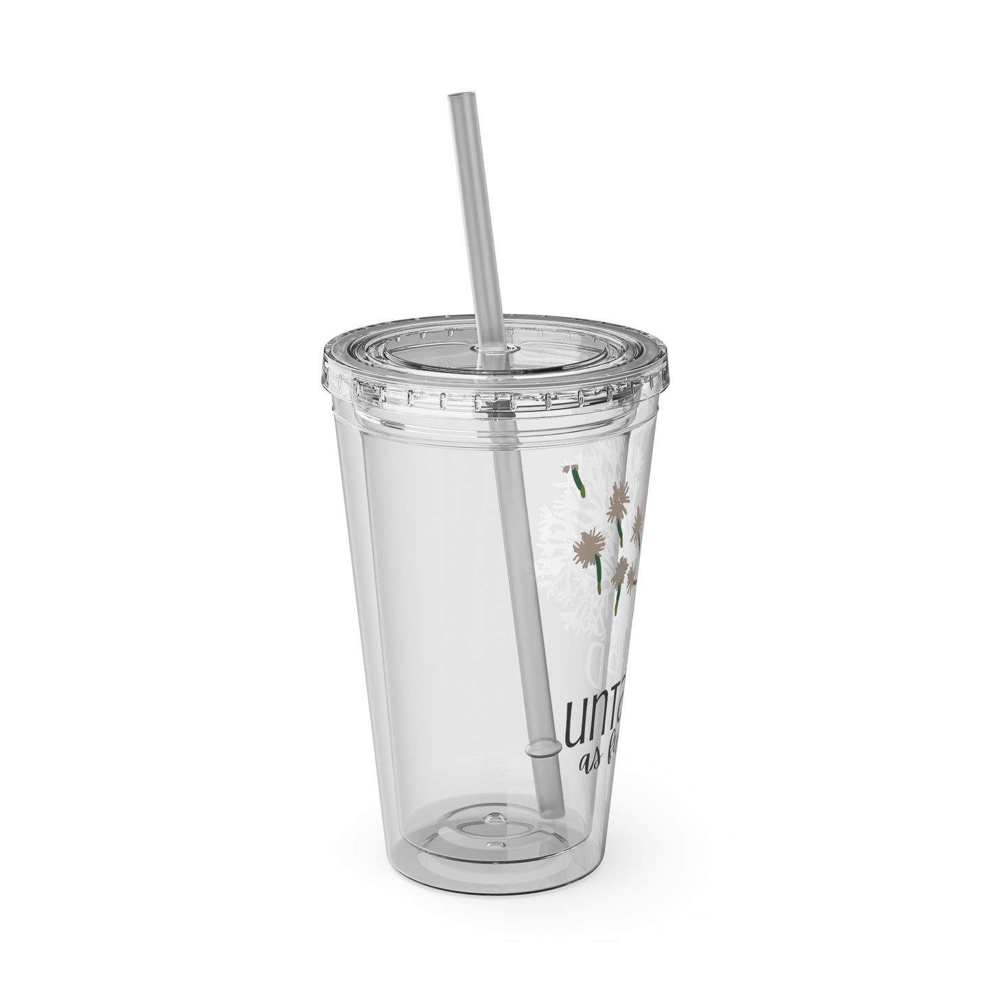 Sunsplash Tumbler with Straw, 16oz