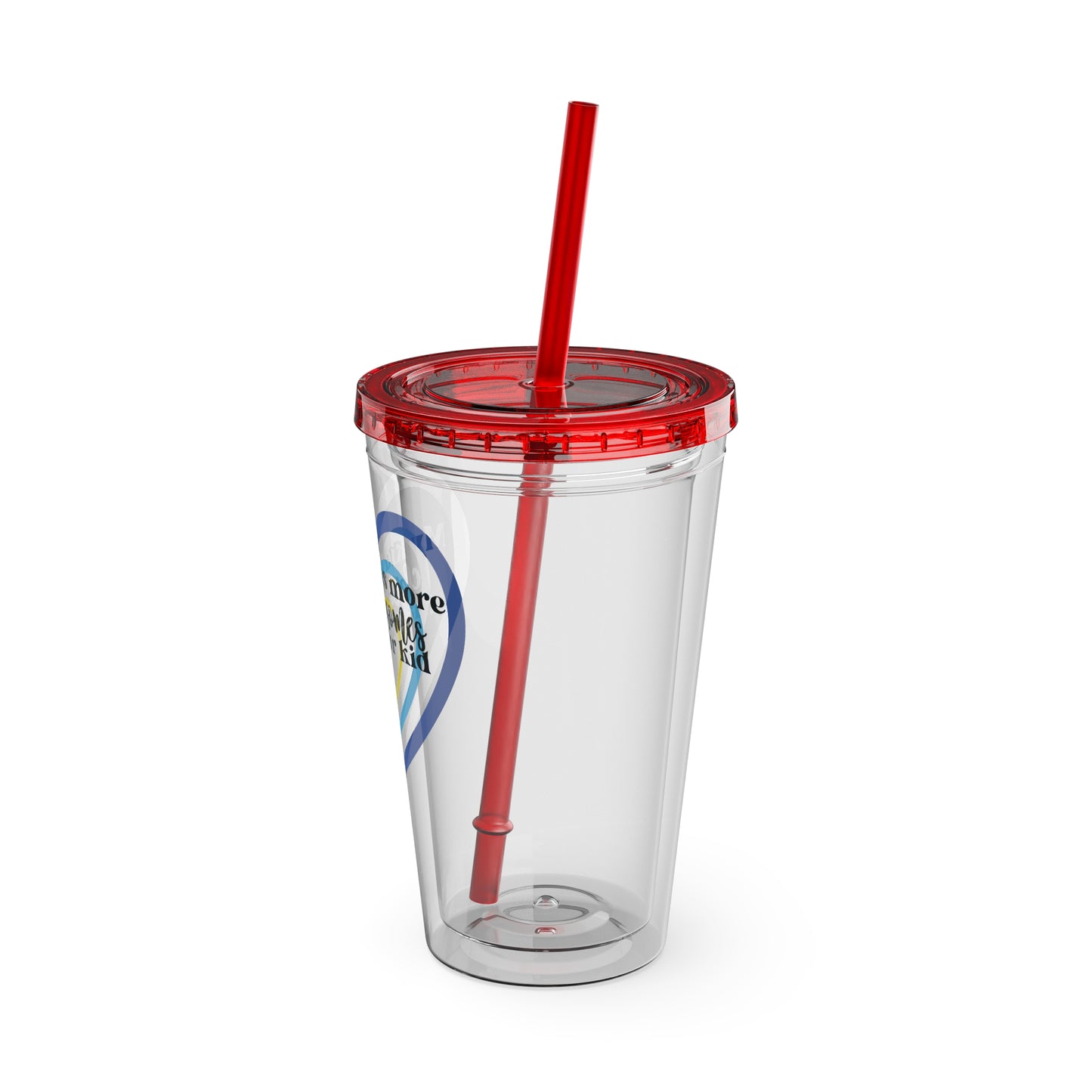 Sunsplash Tumbler with Straw, 16oz