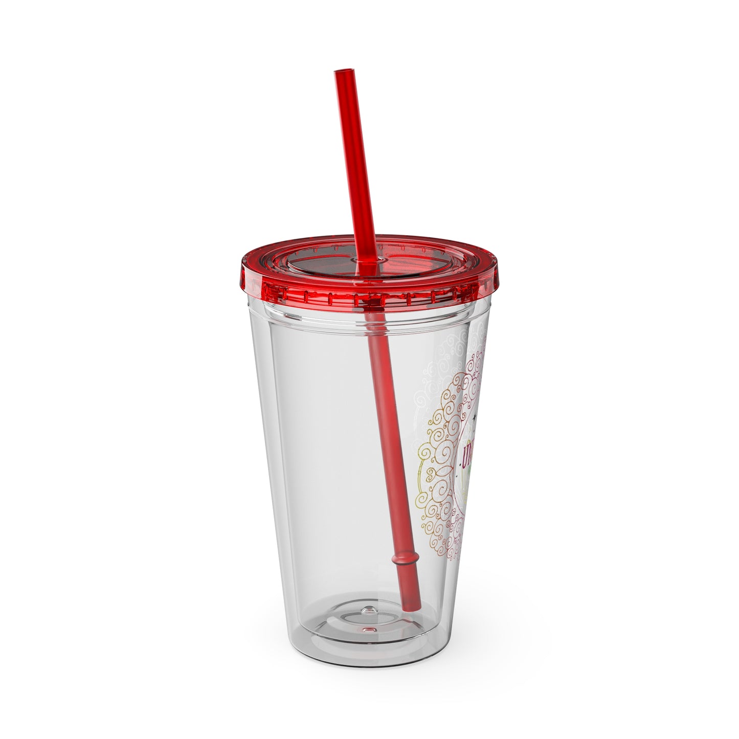 Sunsplash Tumbler with Straw, 16oz