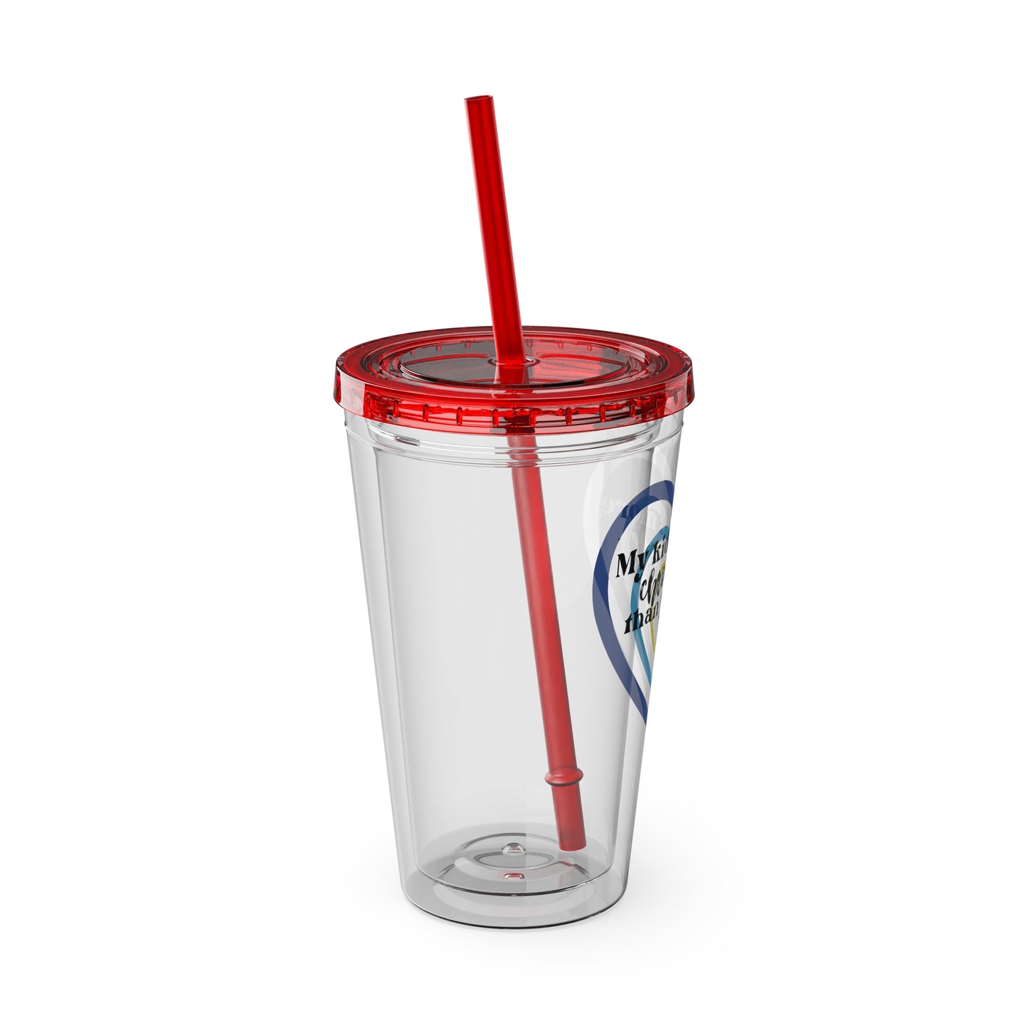 Sunsplash Tumbler with Straw, 16oz