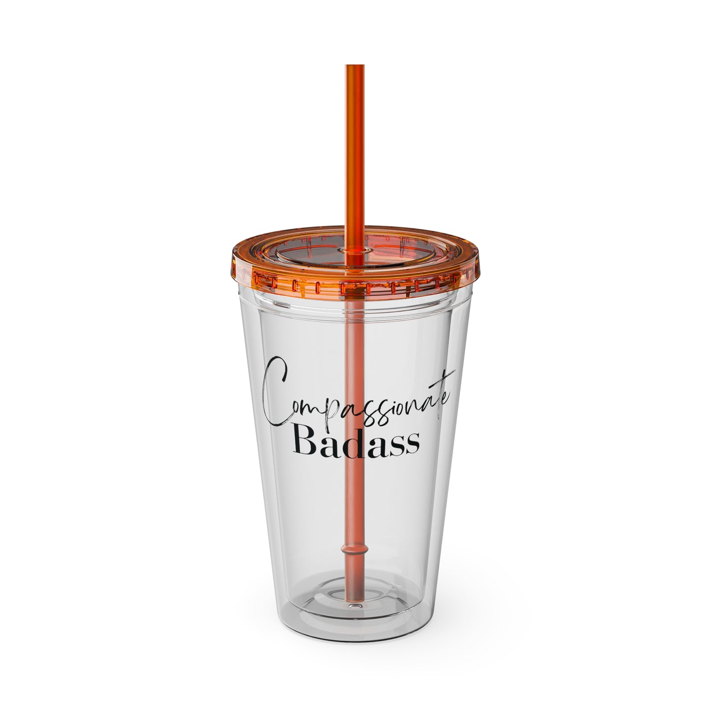 Sunsplash Tumbler with Straw, 16oz