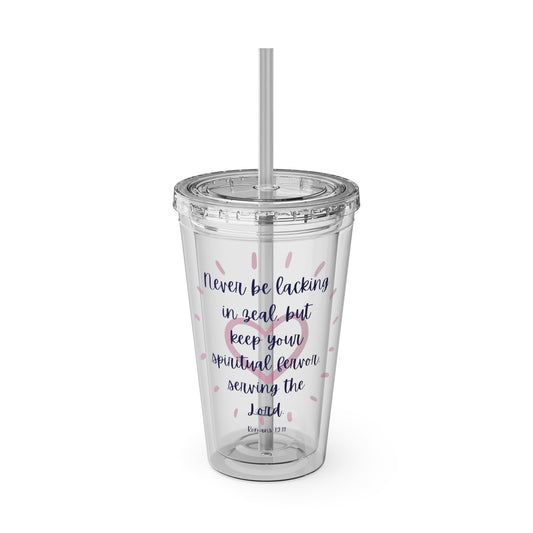 Sunsplash Tumbler with Straw, 16oz