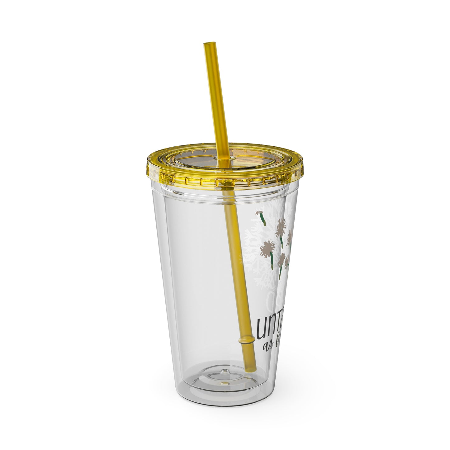 Sunsplash Tumbler with Straw, 16oz