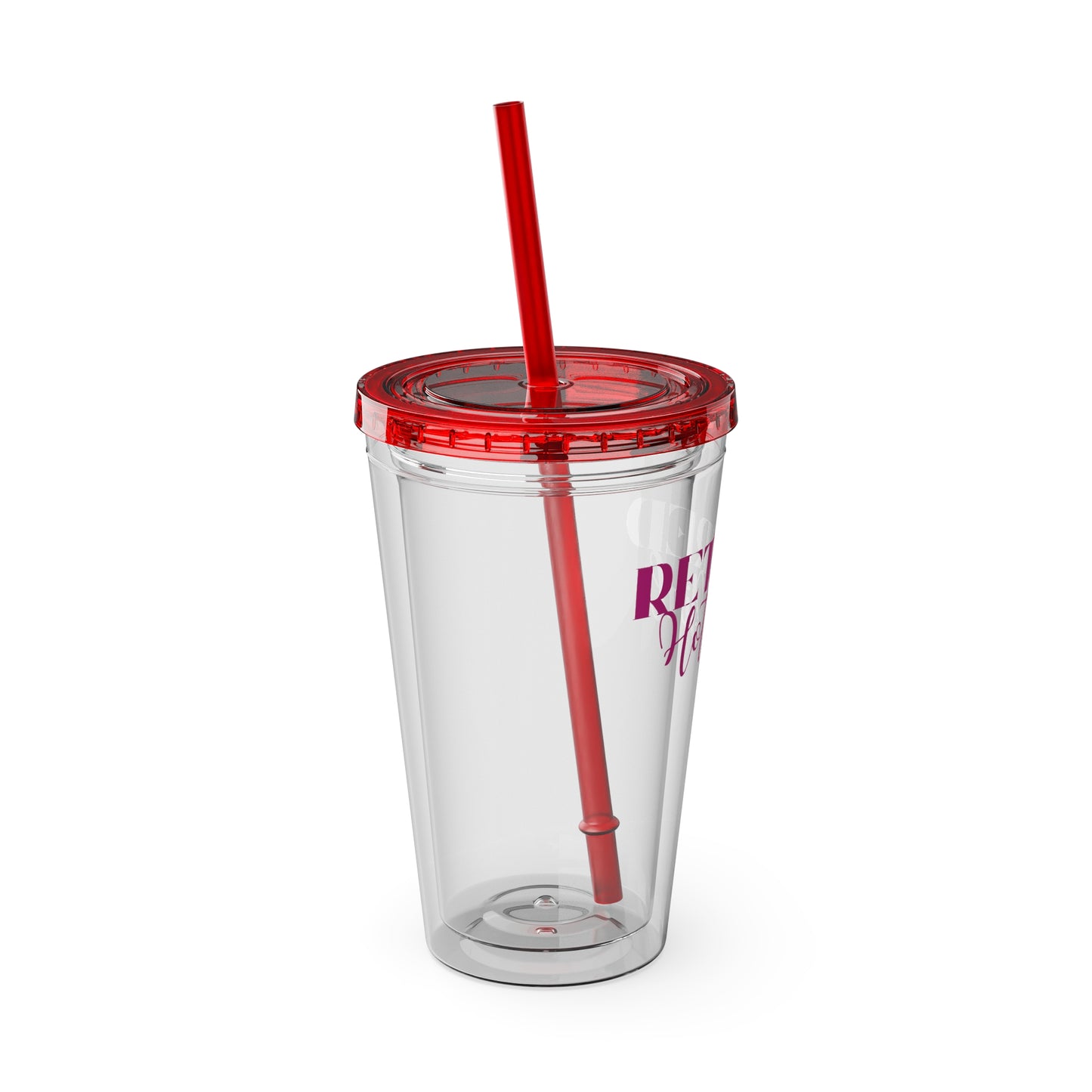 Sunsplash Tumbler with Straw, 16oz