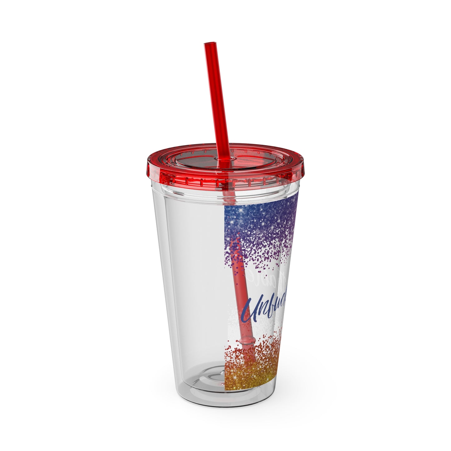 Sunsplash Tumbler with Straw, 16oz