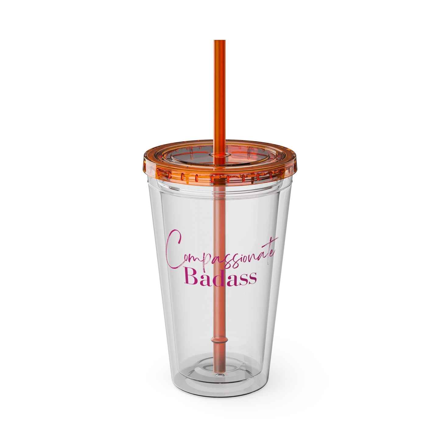 Sunsplash Tumbler with Straw, 16oz