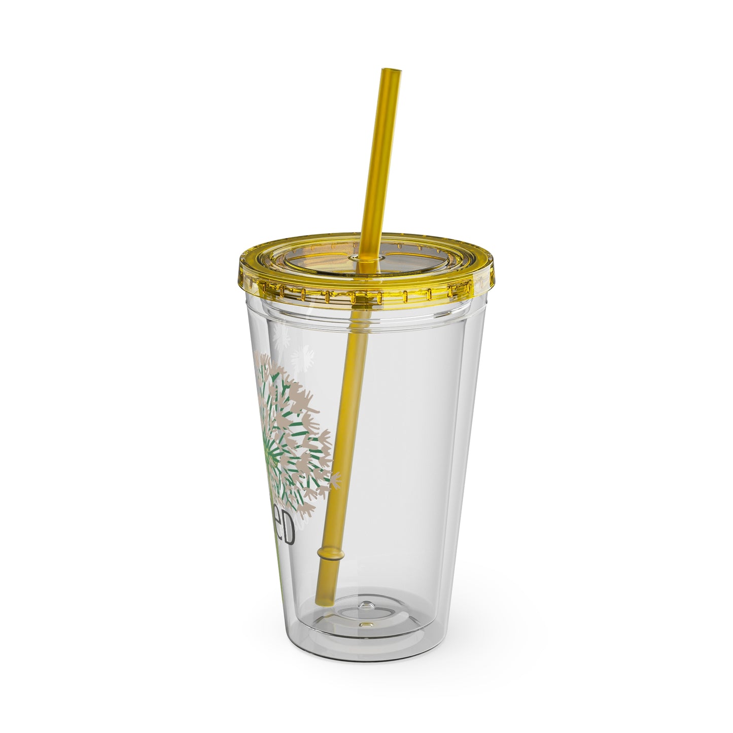 Sunsplash Tumbler with Straw, 16oz