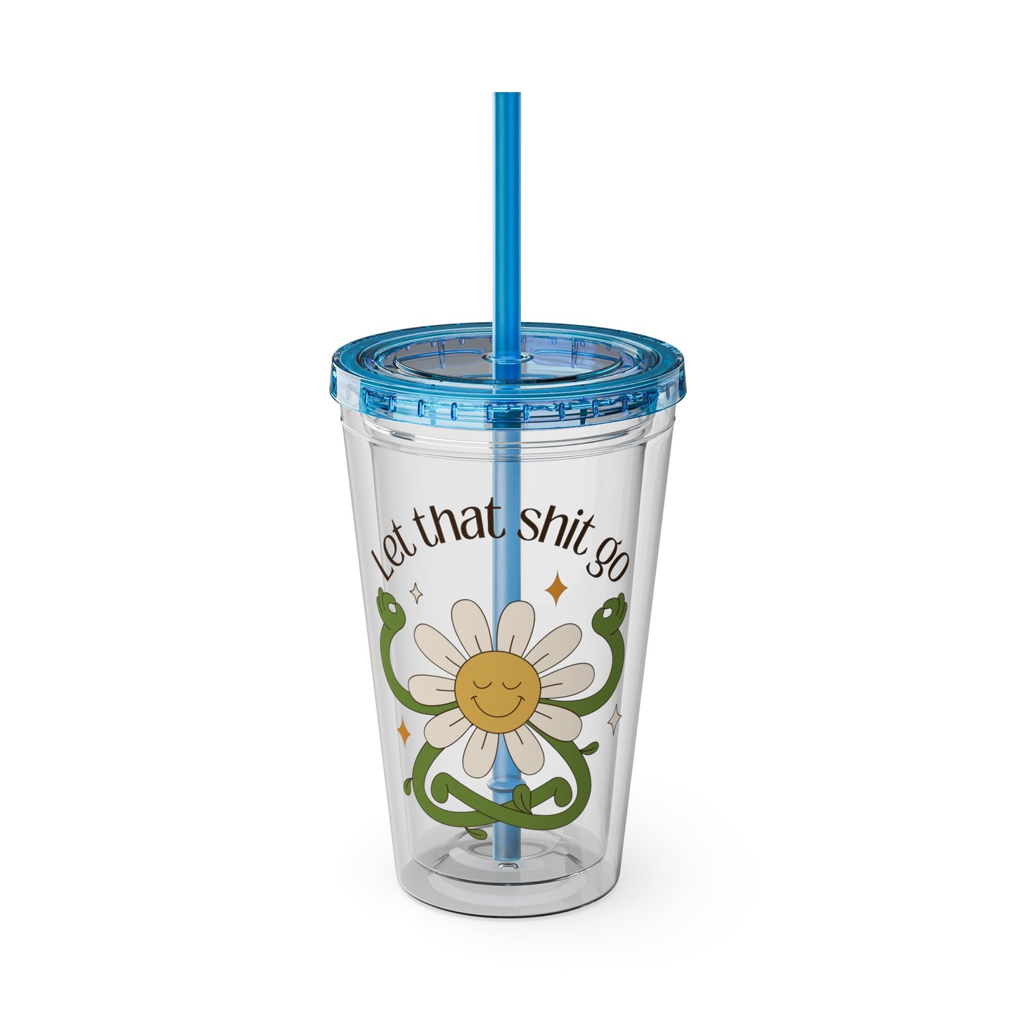 Sunsplash Tumbler with Straw, 16oz