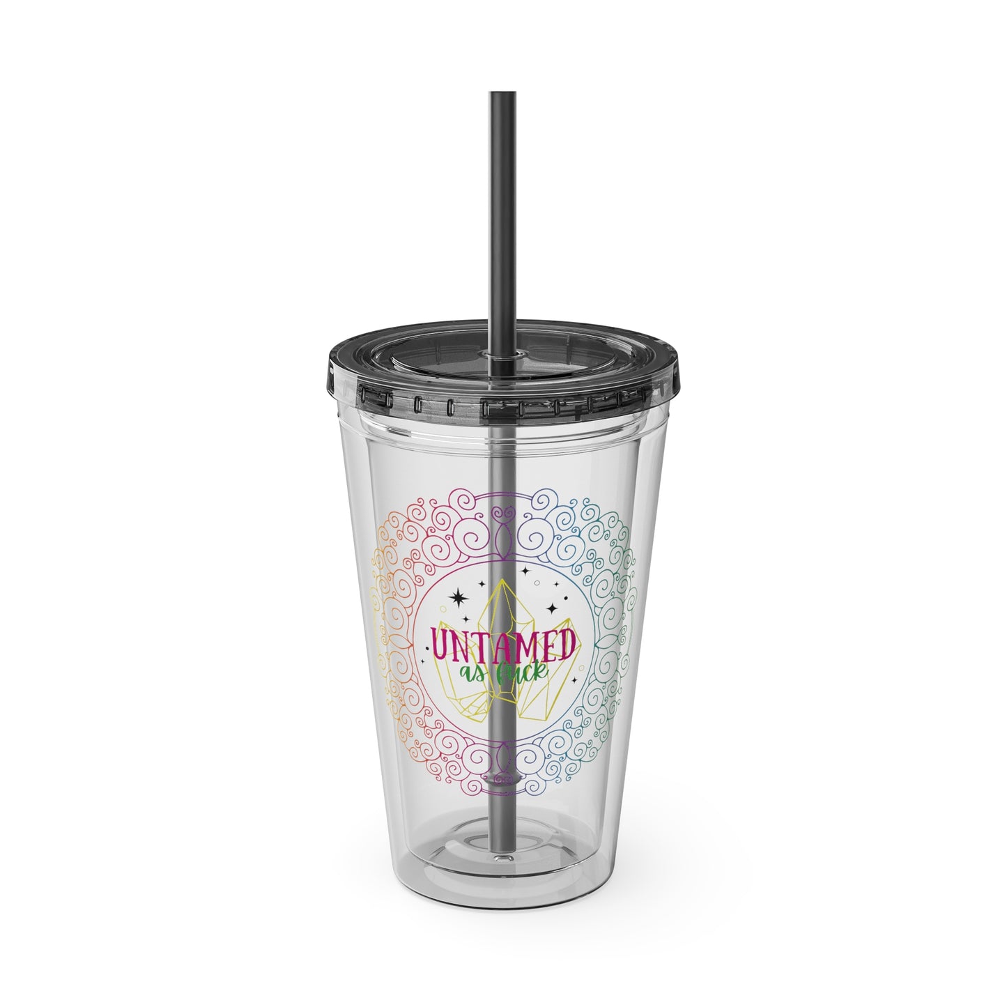 Sunsplash Tumbler with Straw, 16oz