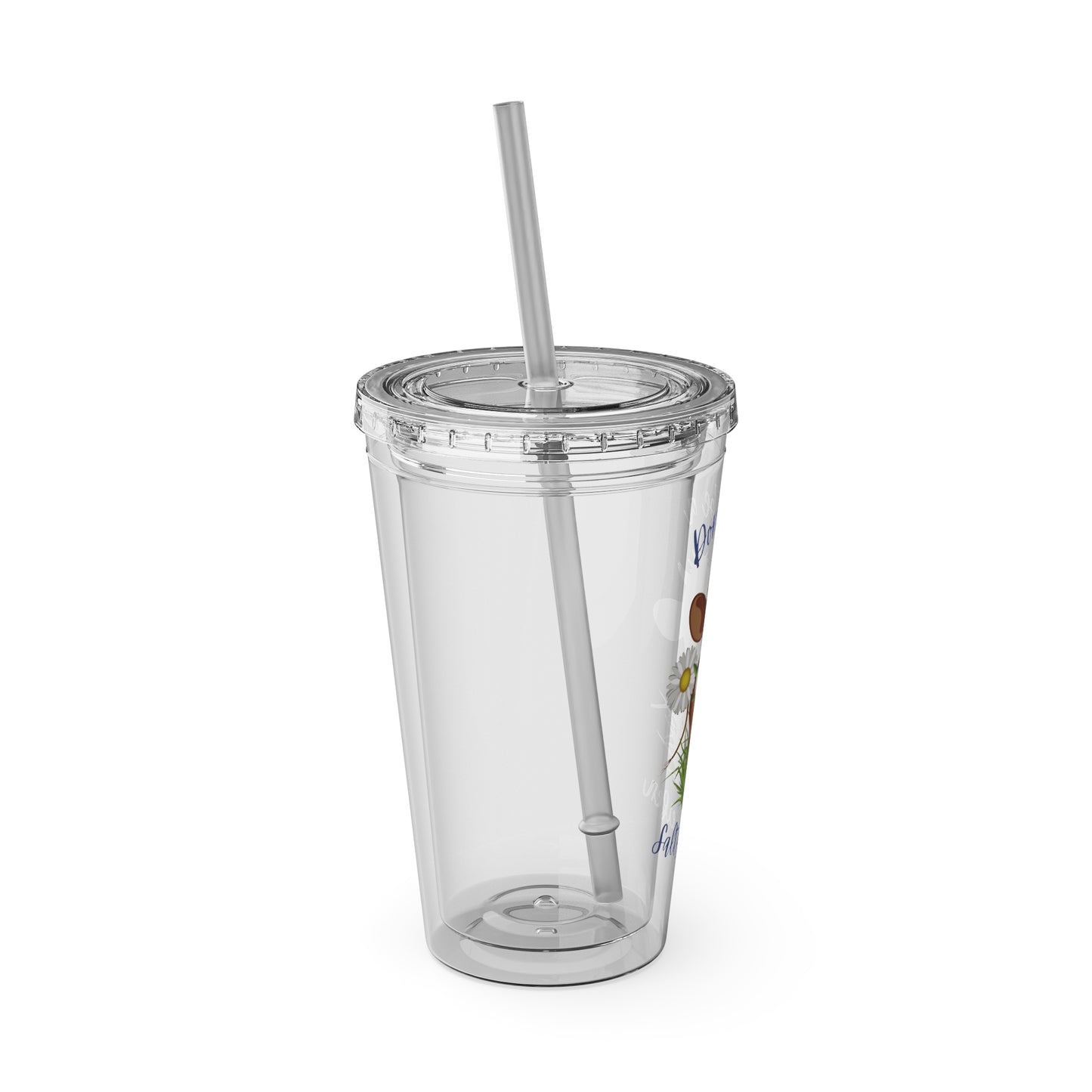 Sunsplash Tumbler with Straw, 16oz