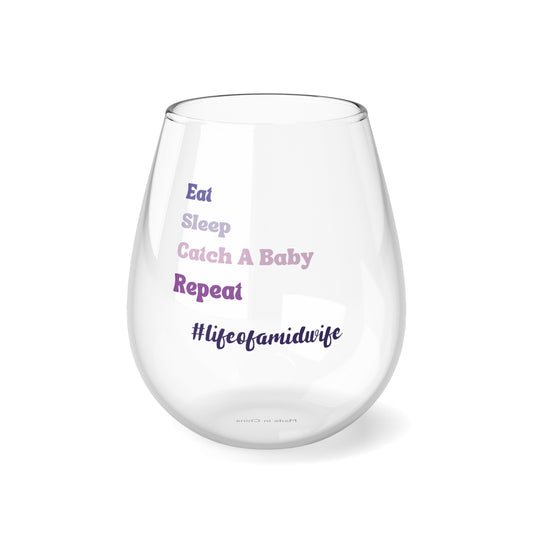 Stemless Wine Glass, 11.75oz