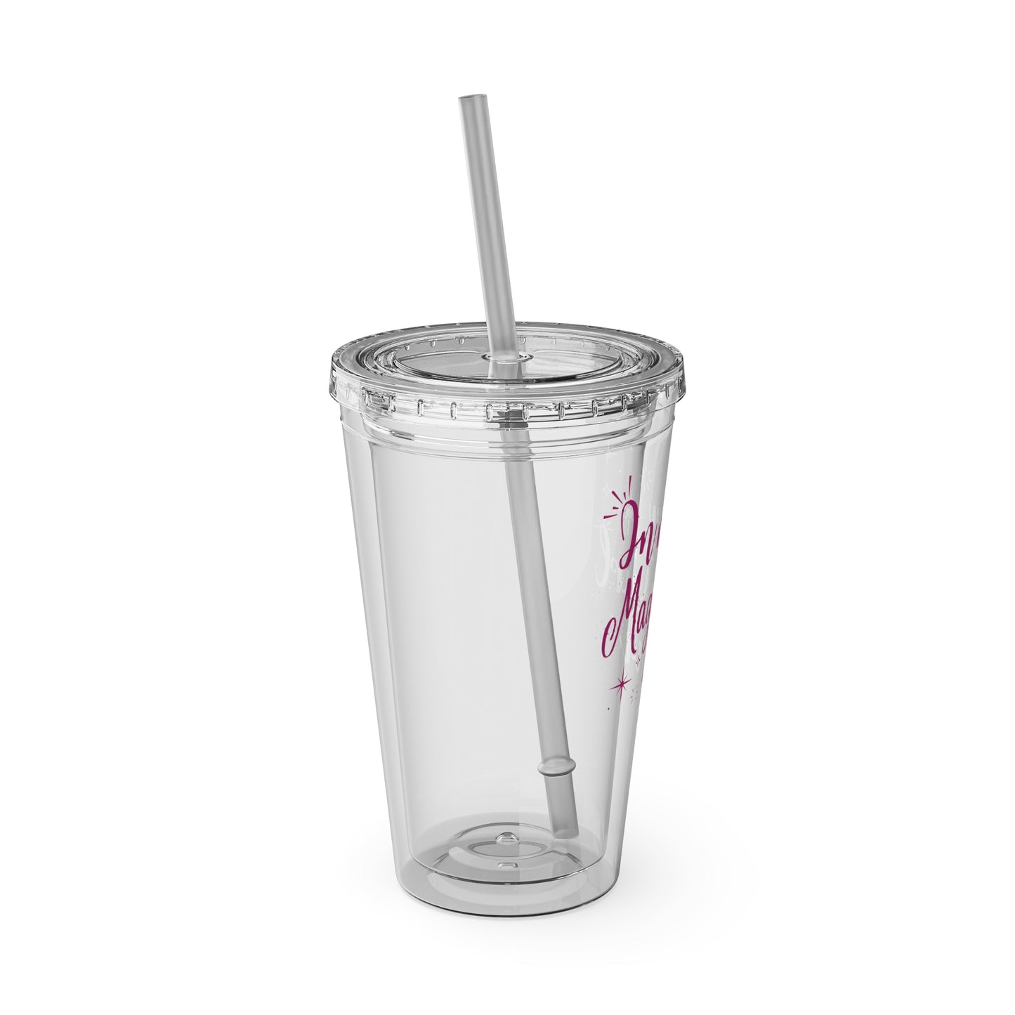 Sunsplash Tumbler with Straw, 16oz