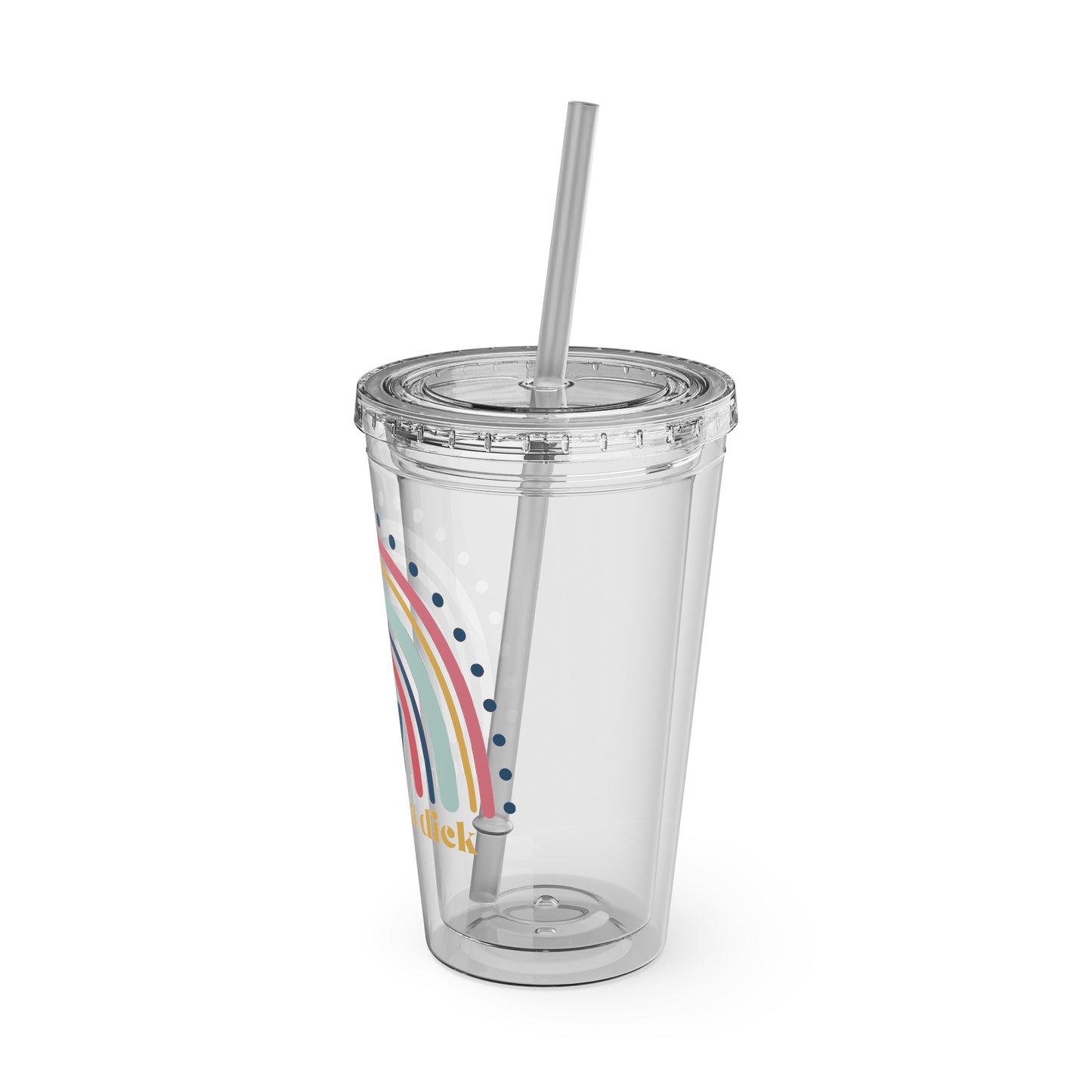 Sunsplash Tumbler with Straw, 16oz