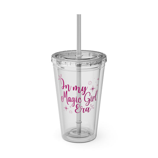 Sunsplash Tumbler with Straw, 16oz