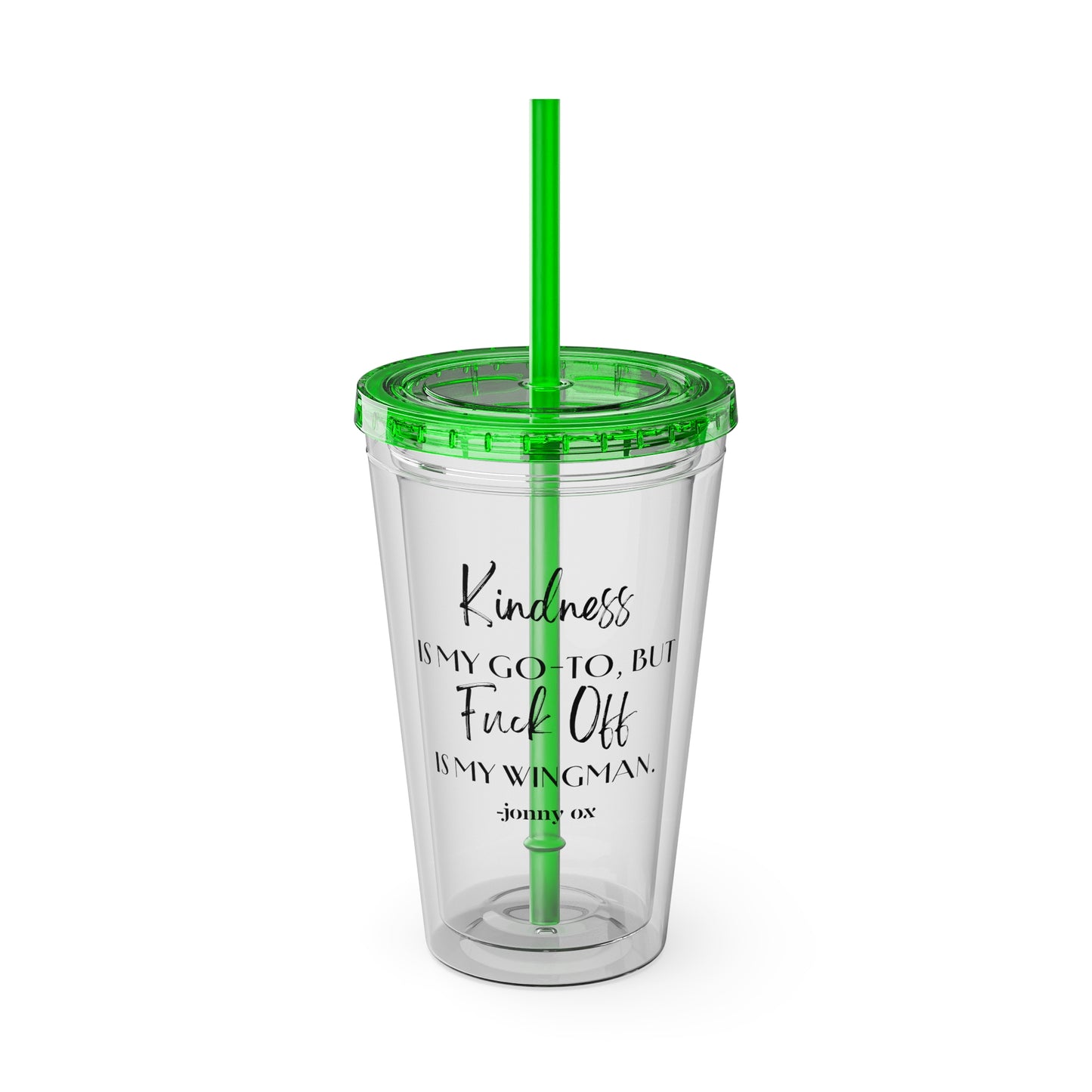 Sunsplash Tumbler with Straw, 16oz