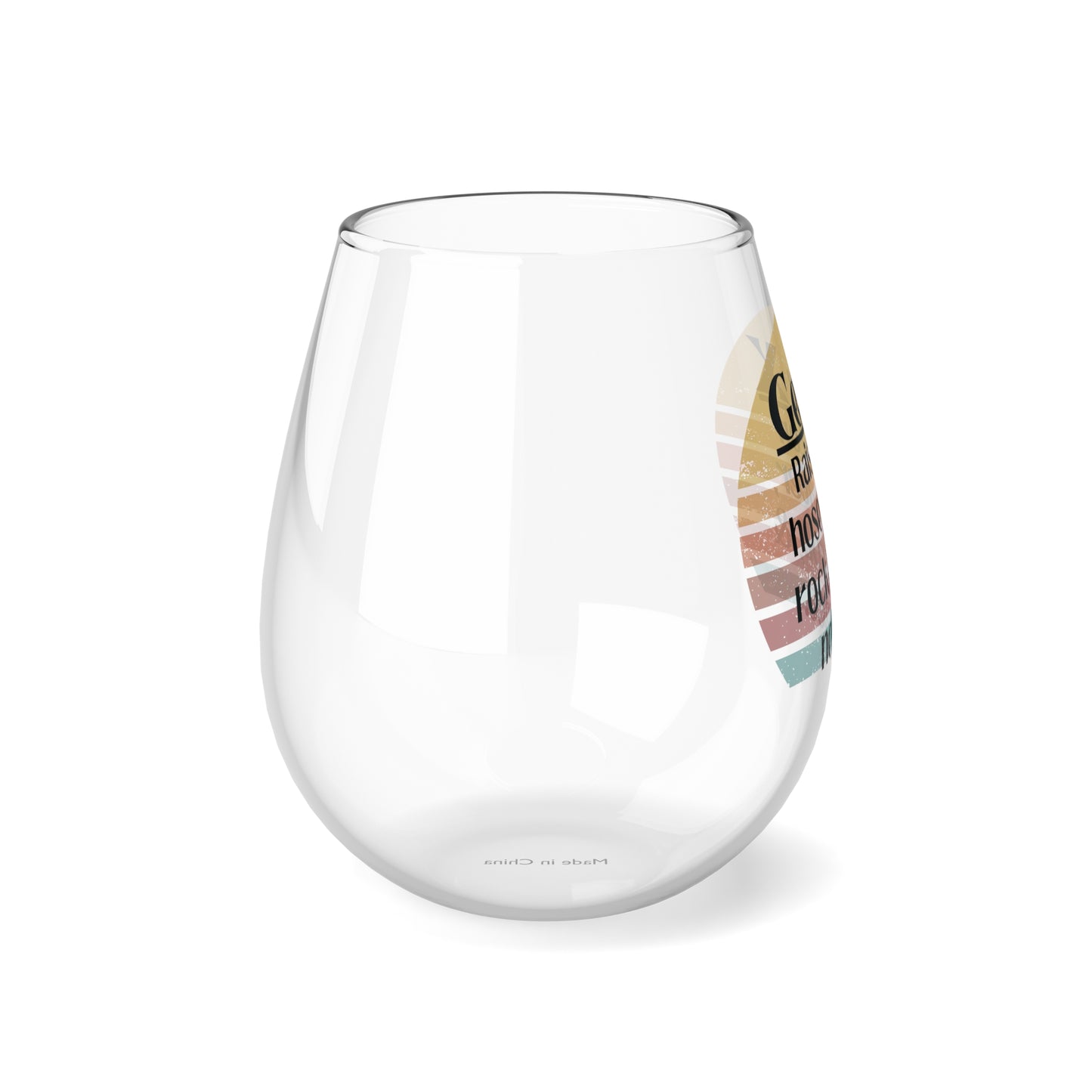 Stemless Wine Glass, 11.75oz