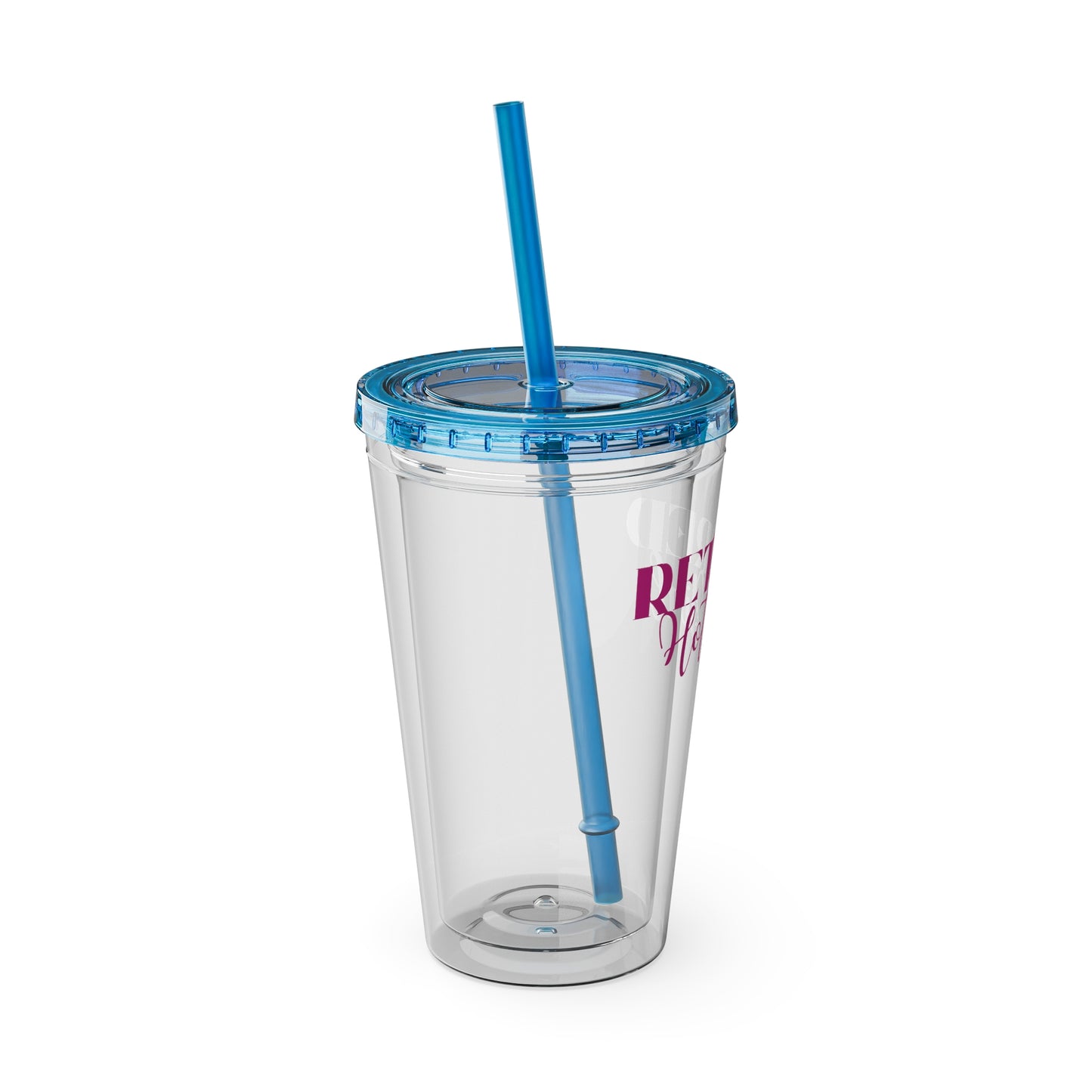 Sunsplash Tumbler with Straw, 16oz