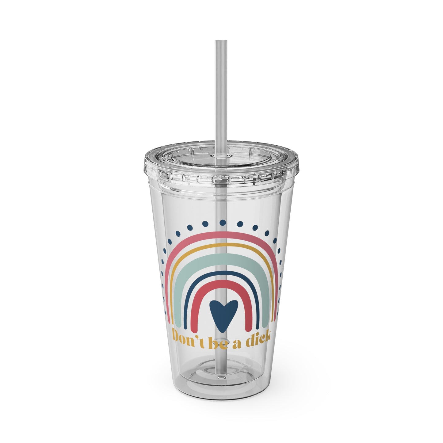 Sunsplash Tumbler with Straw, 16oz