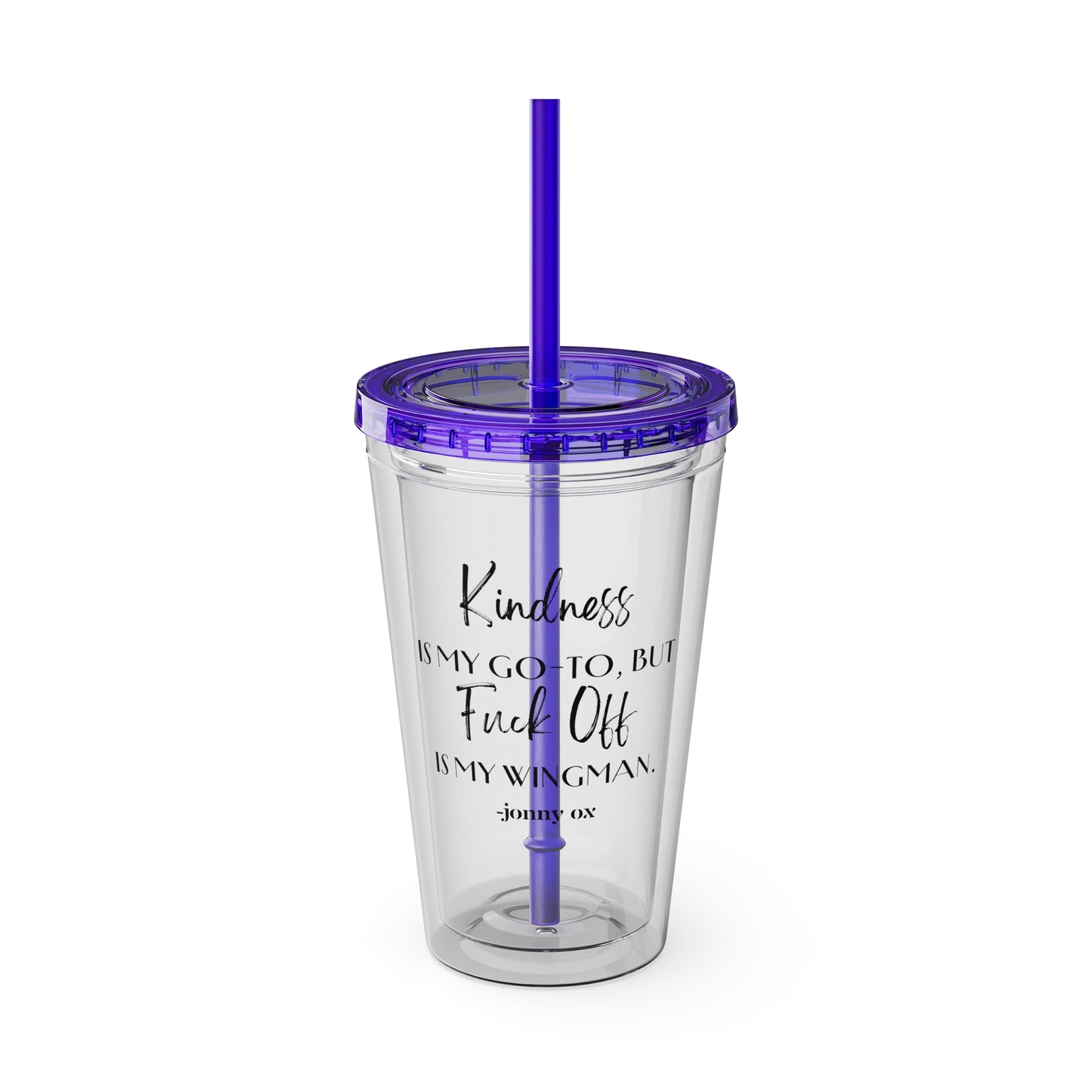 Sunsplash Tumbler with Straw, 16oz