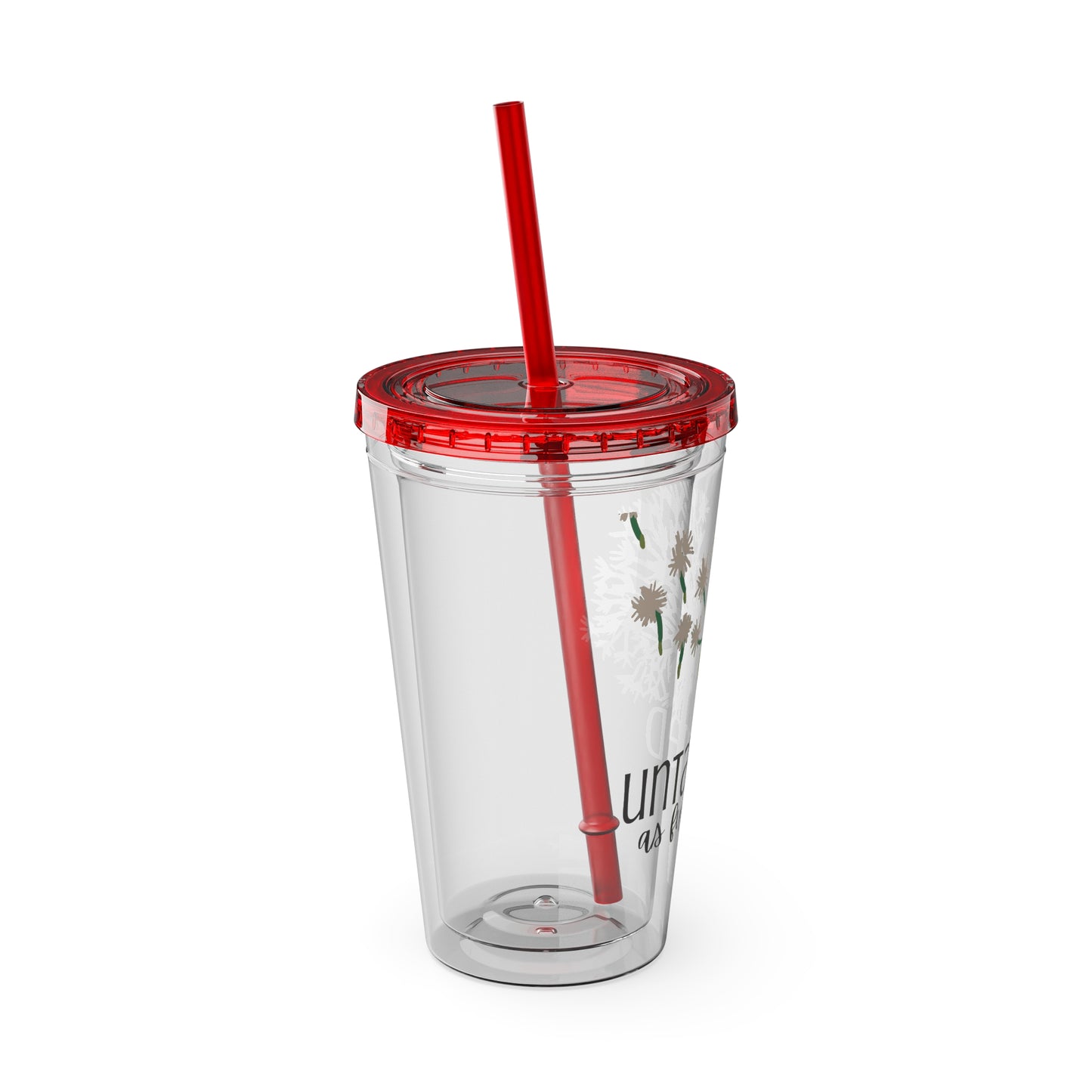 Sunsplash Tumbler with Straw, 16oz