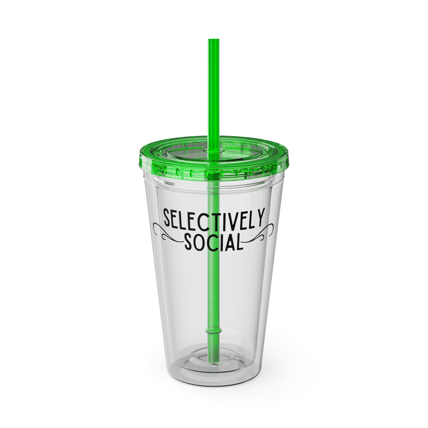 Sunsplash Tumbler with Straw, 16oz