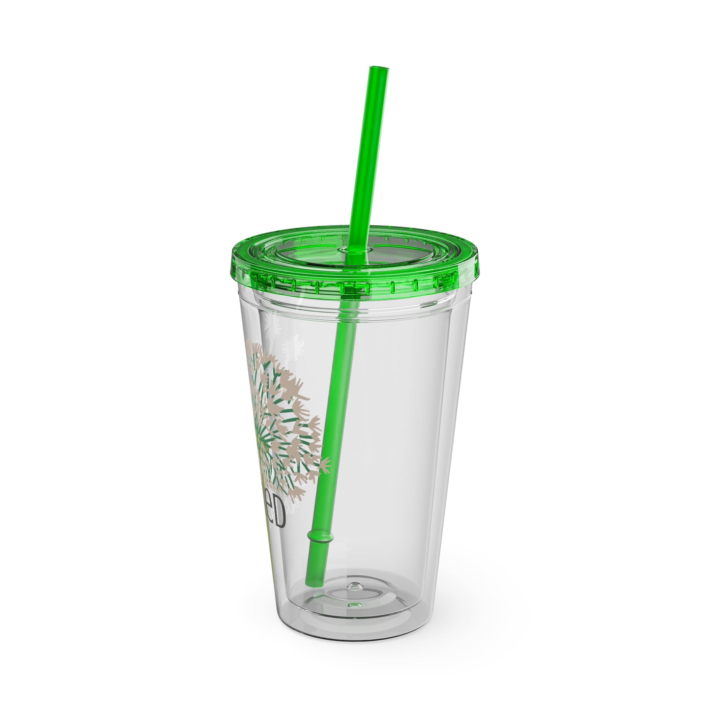 Sunsplash Tumbler with Straw, 16oz