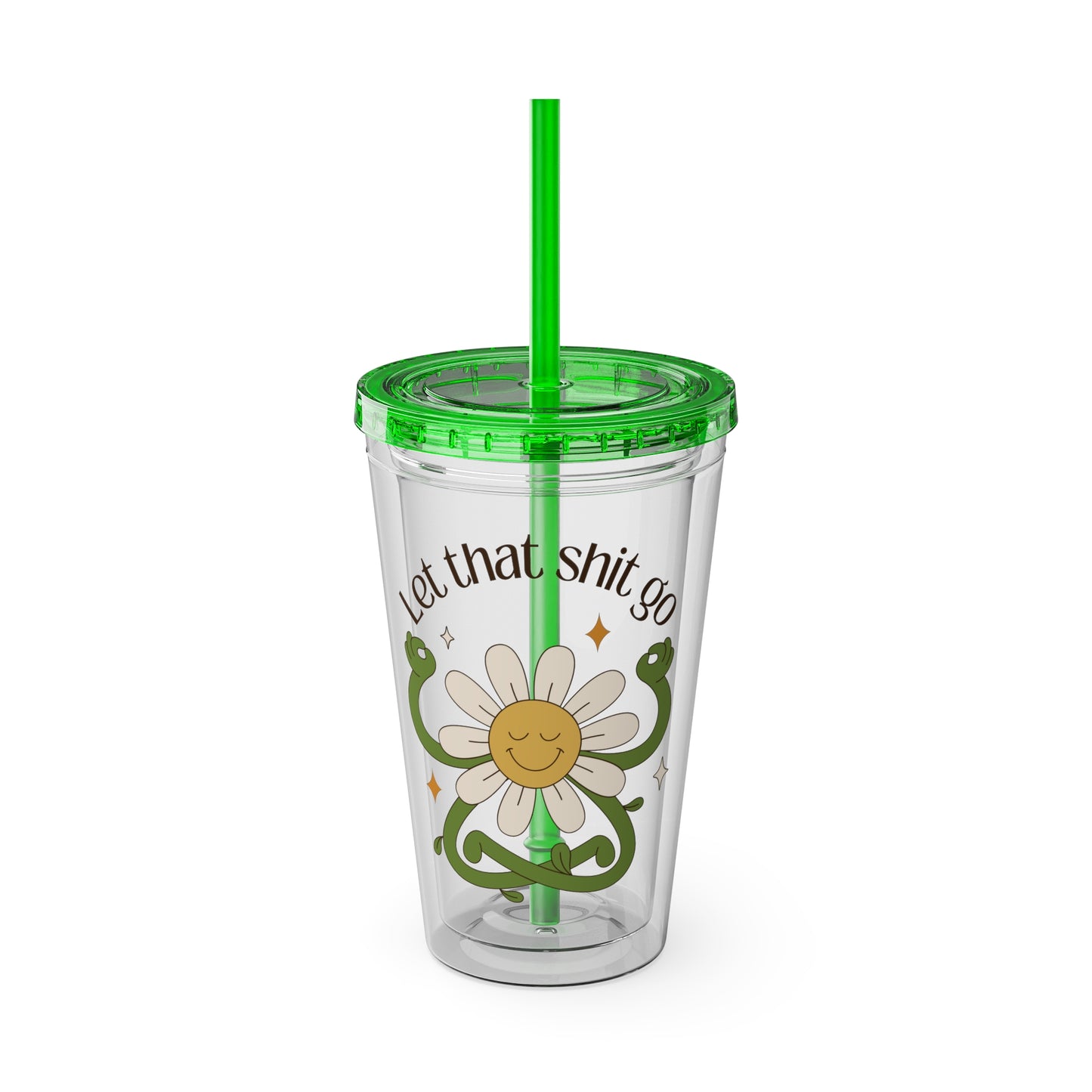 Sunsplash Tumbler with Straw, 16oz