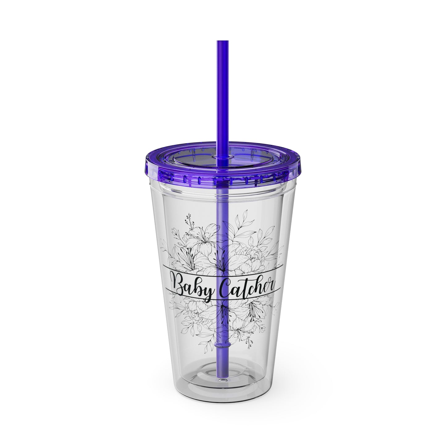 Sunsplash Tumbler with Straw, 16oz