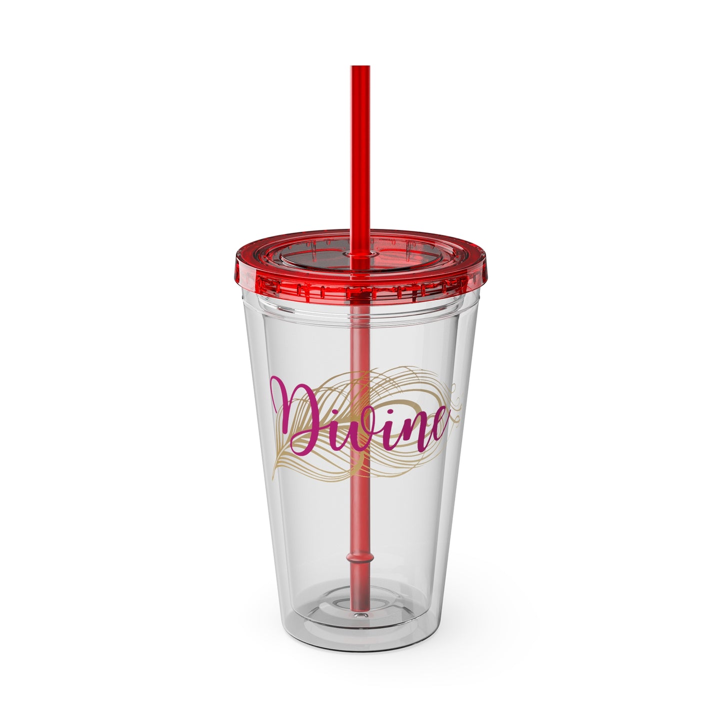 Sunsplash Tumbler with Straw, 16oz