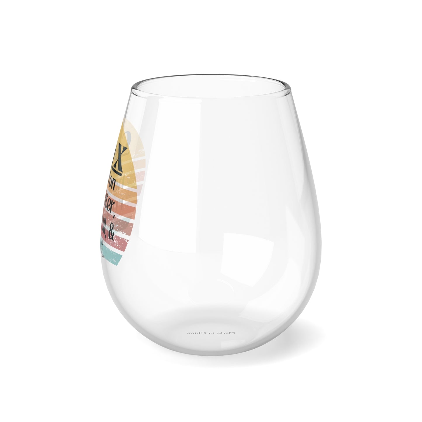 Stemless Wine Glass, 11.75oz