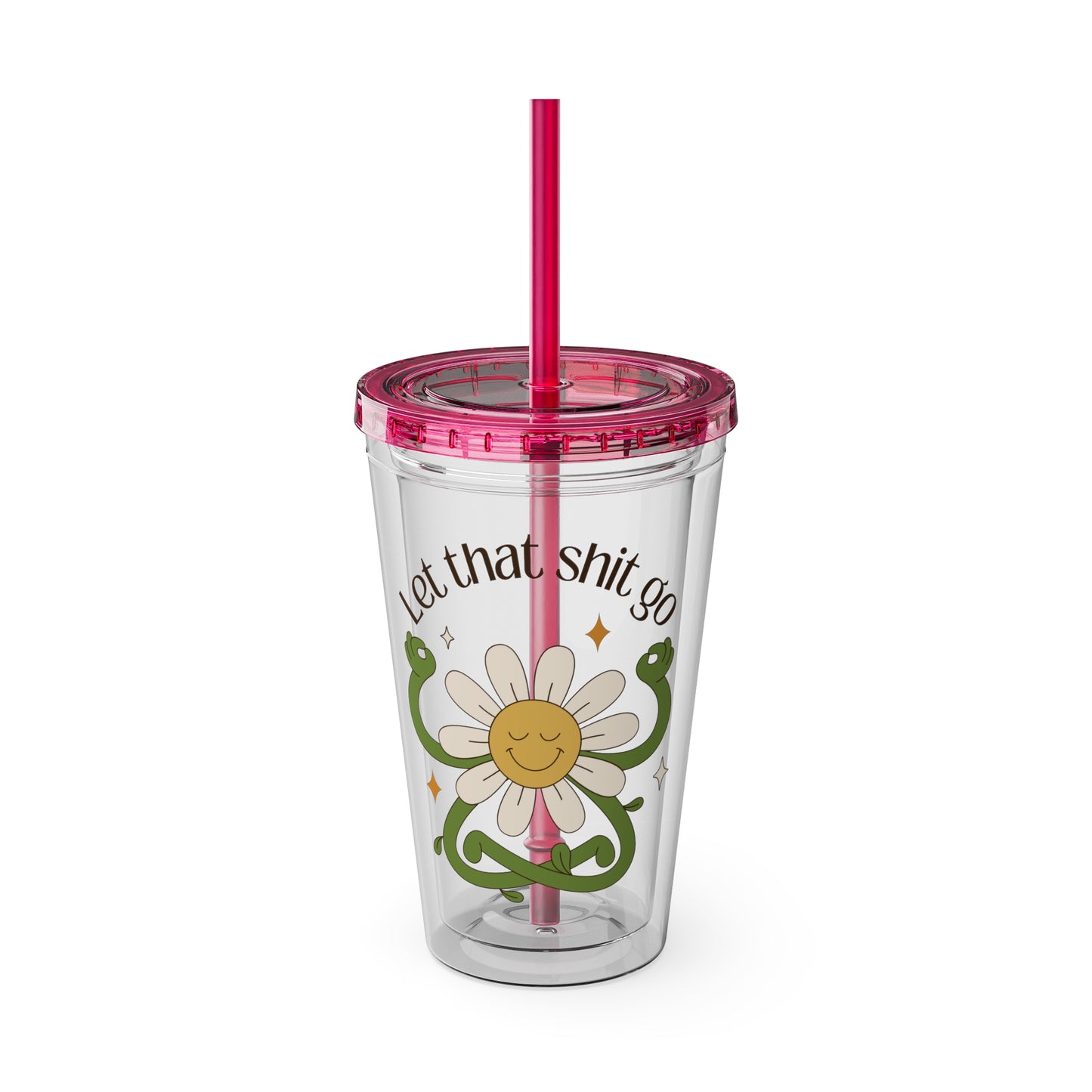 Sunsplash Tumbler with Straw, 16oz