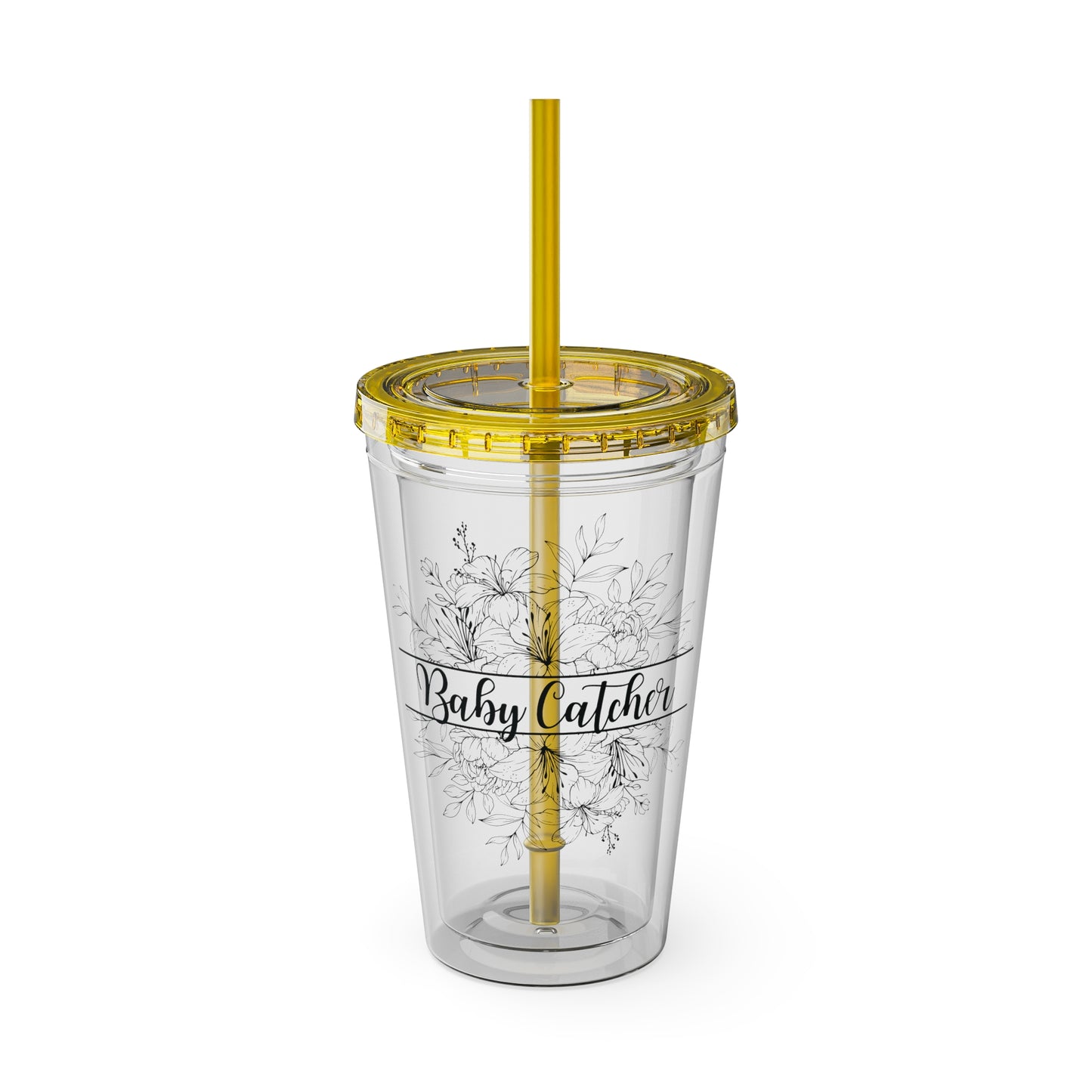 Sunsplash Tumbler with Straw, 16oz